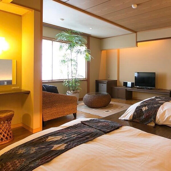 [Suite with dew fountain / Nagomi] A luxurious space surrounded by Hakuba's nature and hot springs.