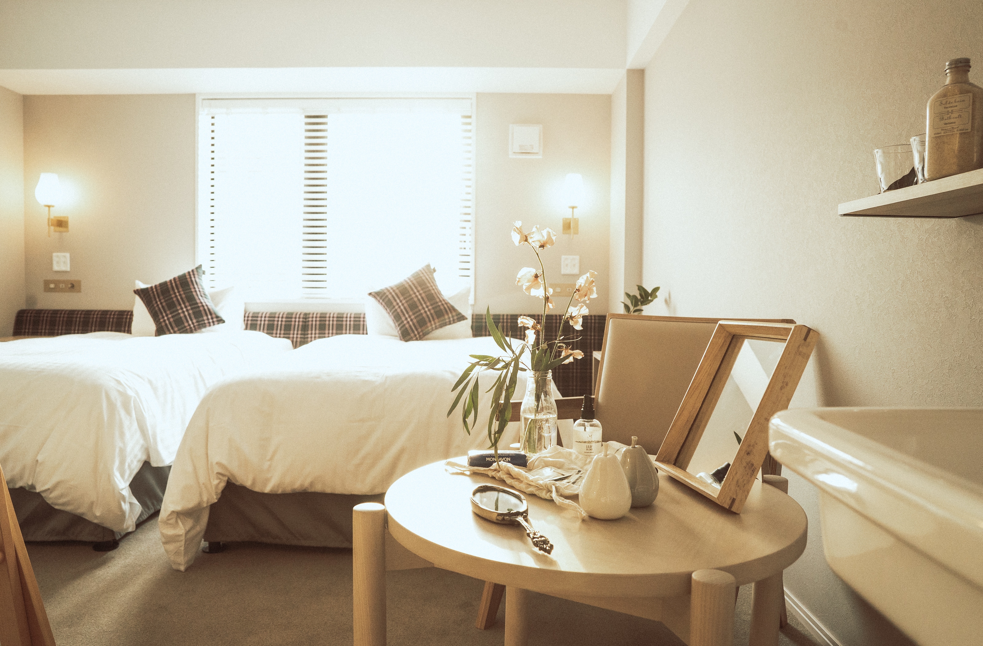 Twin room 25 square meters♪
