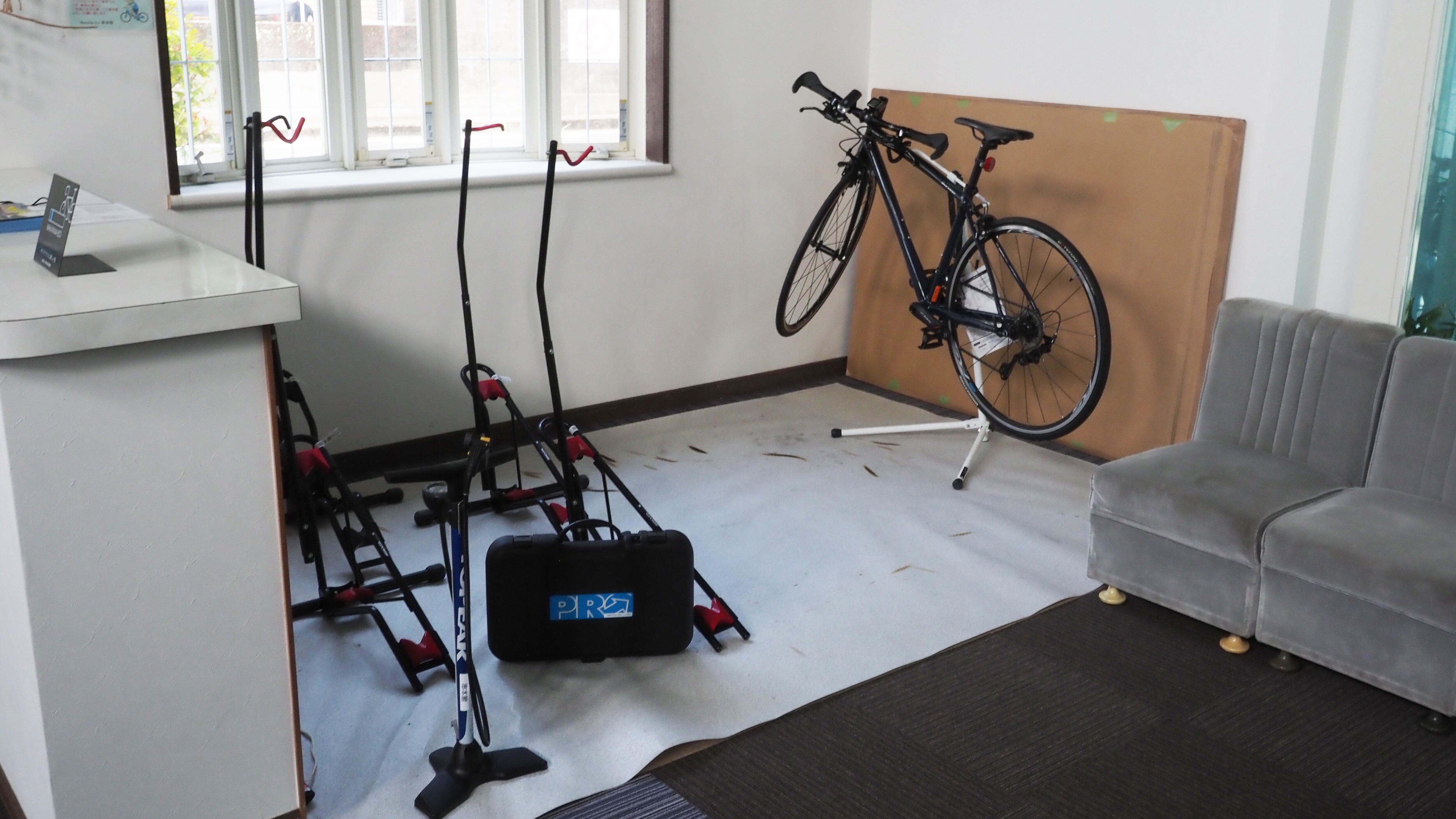 พื้นที่ซ่อมบำรุงจักรยาน