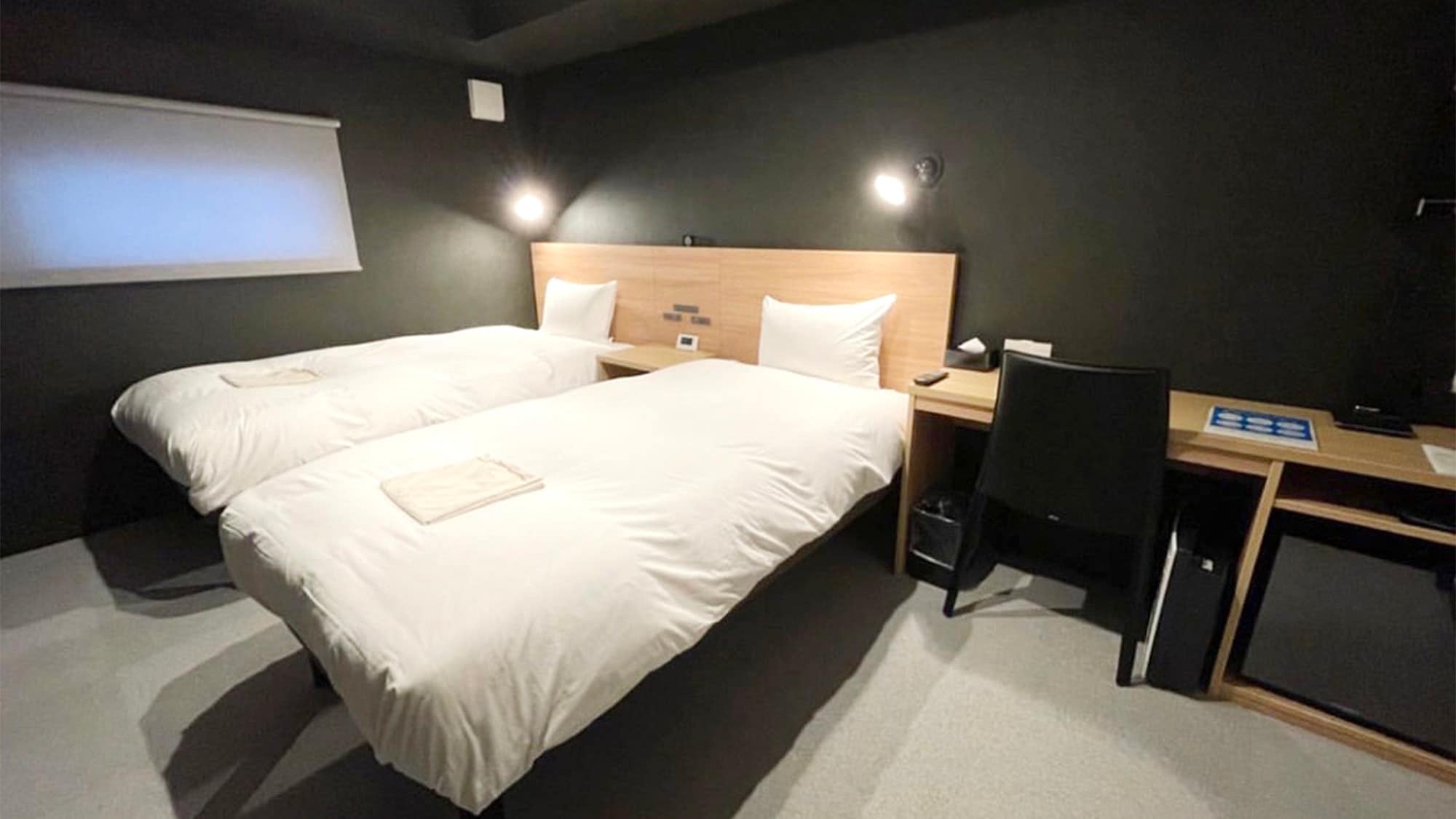 ・ Twin room / single bed (100cm & times; 200cm) & times; 2 Relax in a spacious room