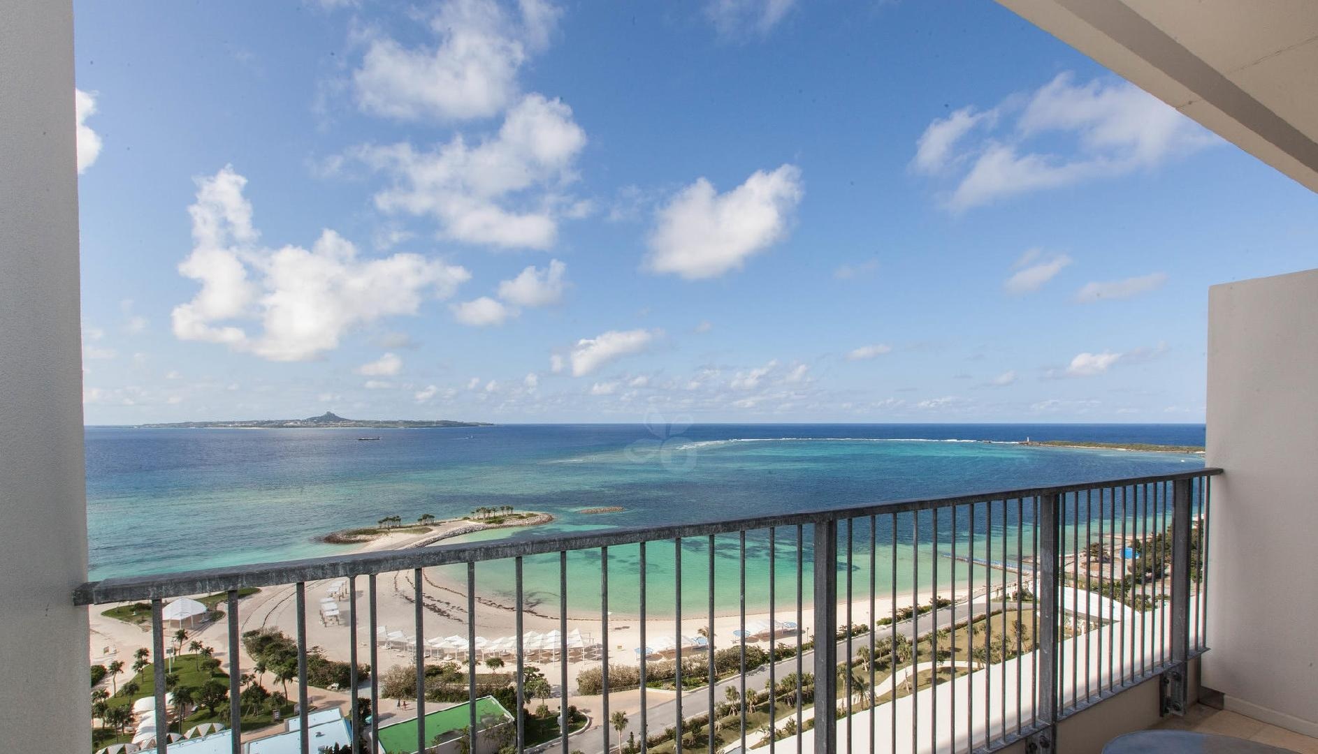 View from the guest room balcony