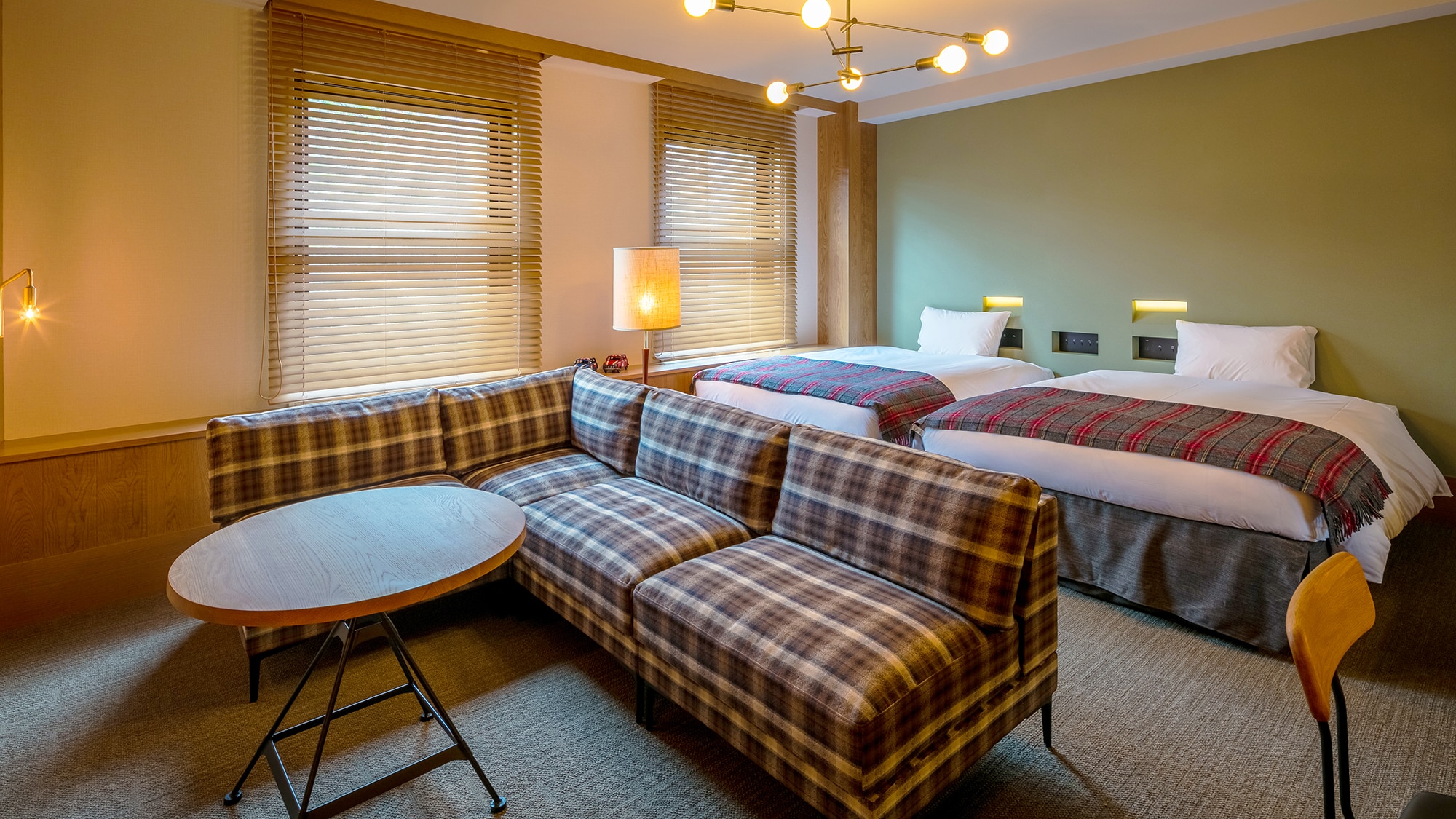 ■ Deluxe / Twin ■ Modern Style [41 sqm] A high-quality space where you can enjoy sophisticated design.