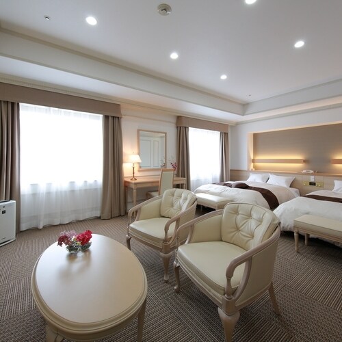 Western-style twin room (2 beds, 51 m²) Renovated in 2016
