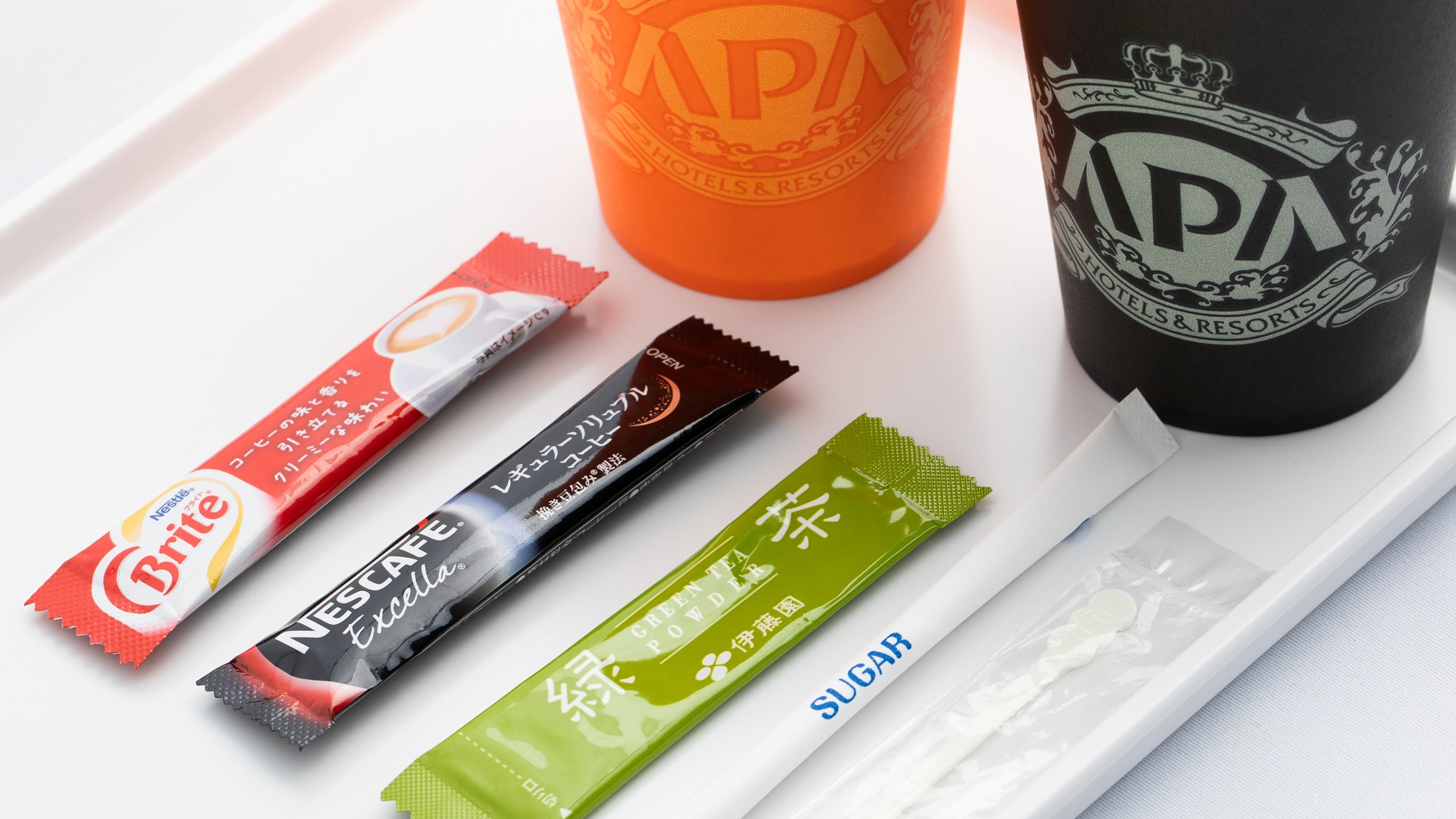 綠茶和咖啡套裝