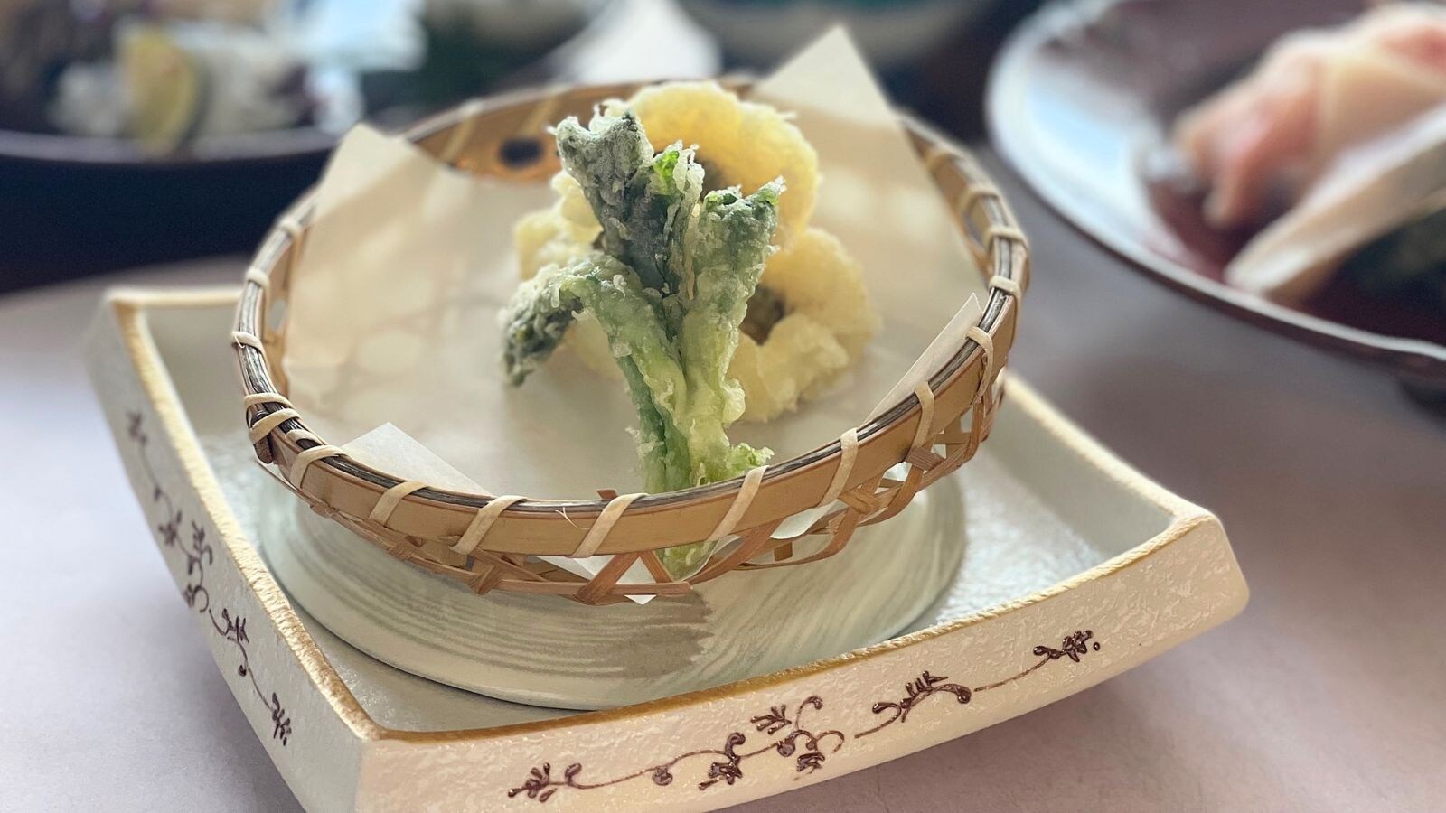 Tempura ikan conger tombak