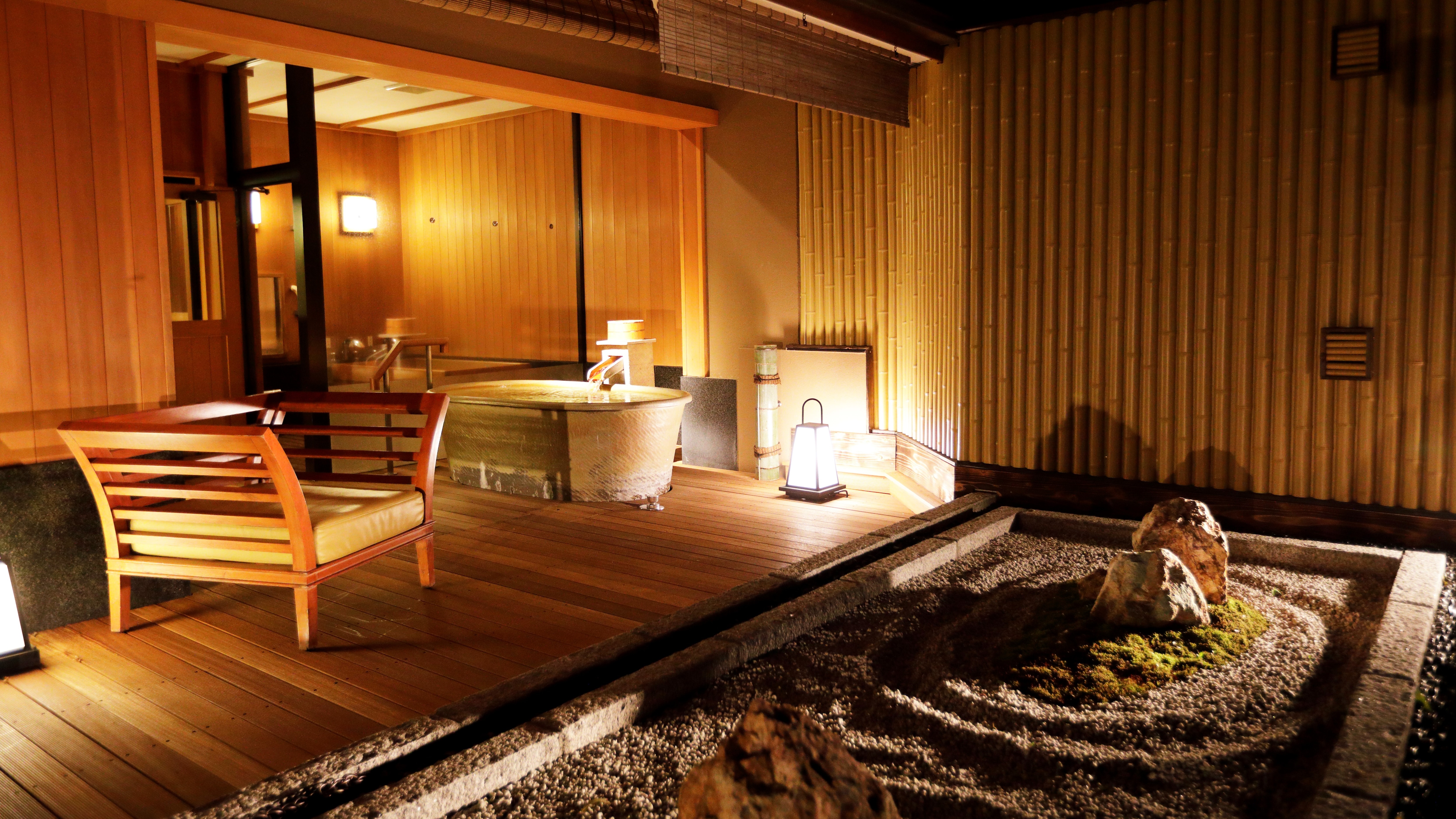 Non-smoking guest room with open-air bath B type [Special room] << Example of guest room >>
