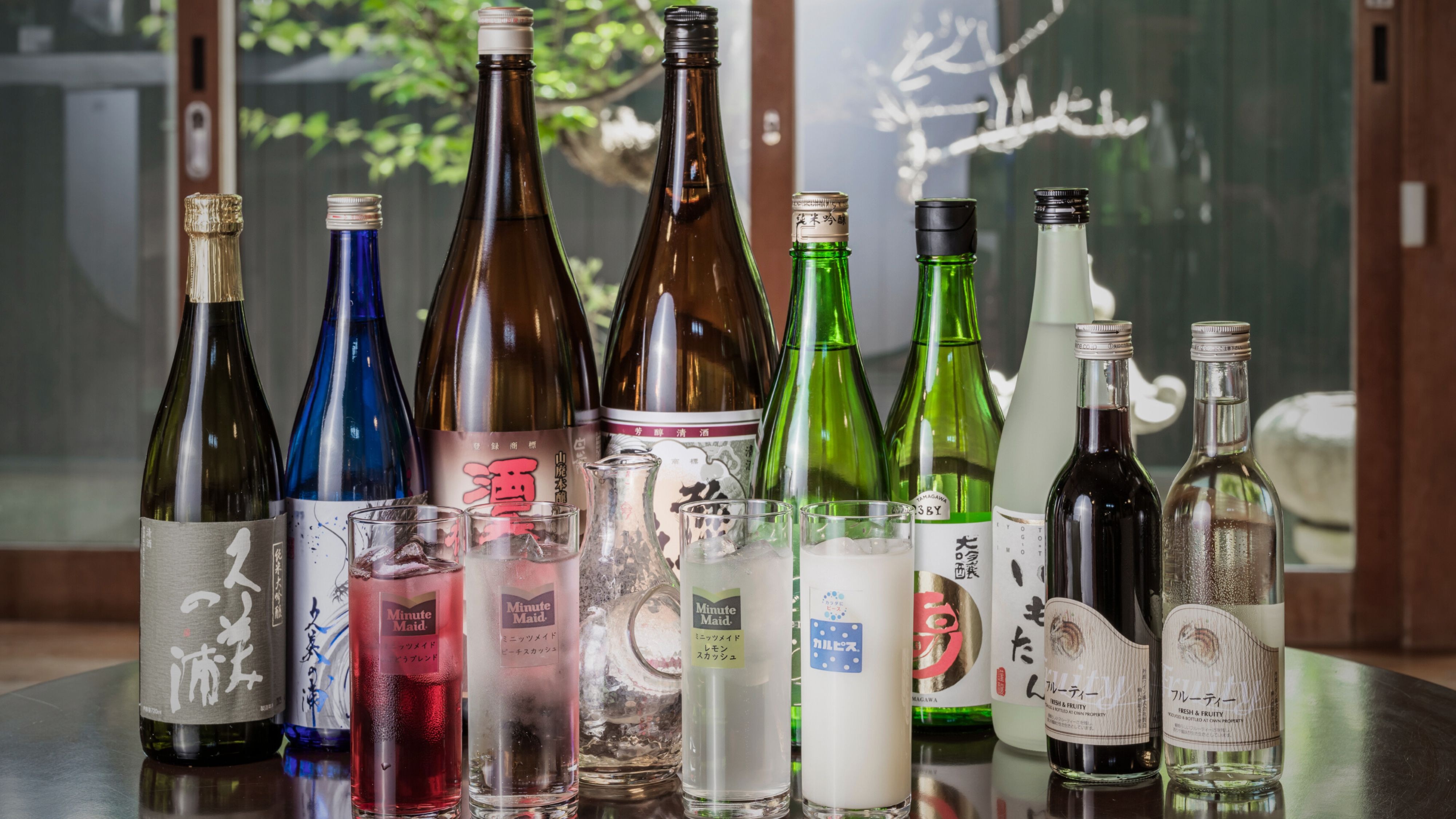 [Dinner/All year round] Drinks (examples)