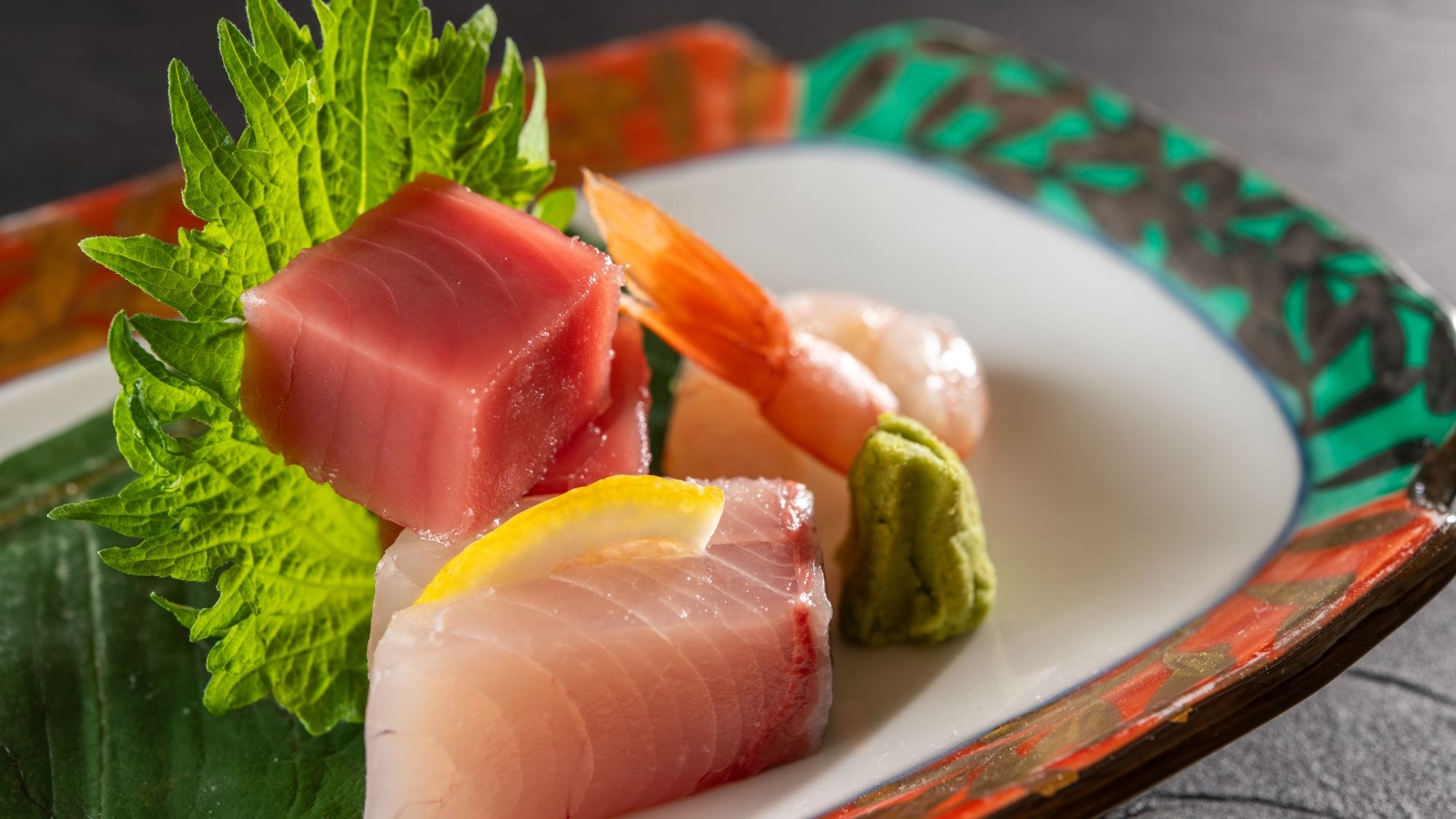 [Seasonal Kaiseki/Summer] 3 types of sashimi (June to August)