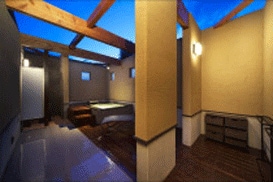 Guest room with open-air bath [Fuefuki] Private open-air bath