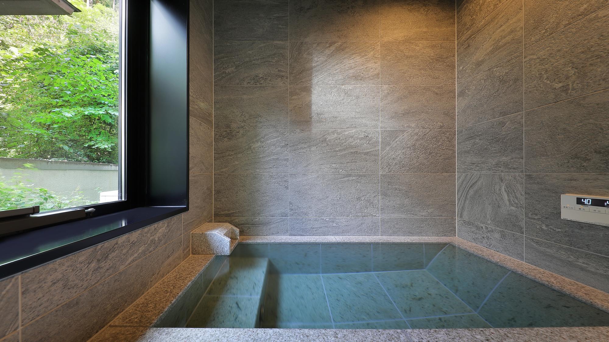 객실 온천이 있는 트윈룸[스파룸]