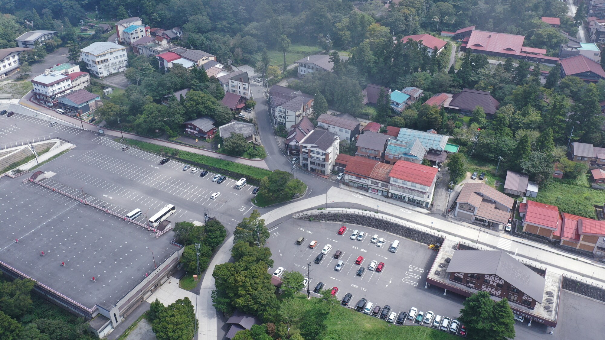 Green House seen from above