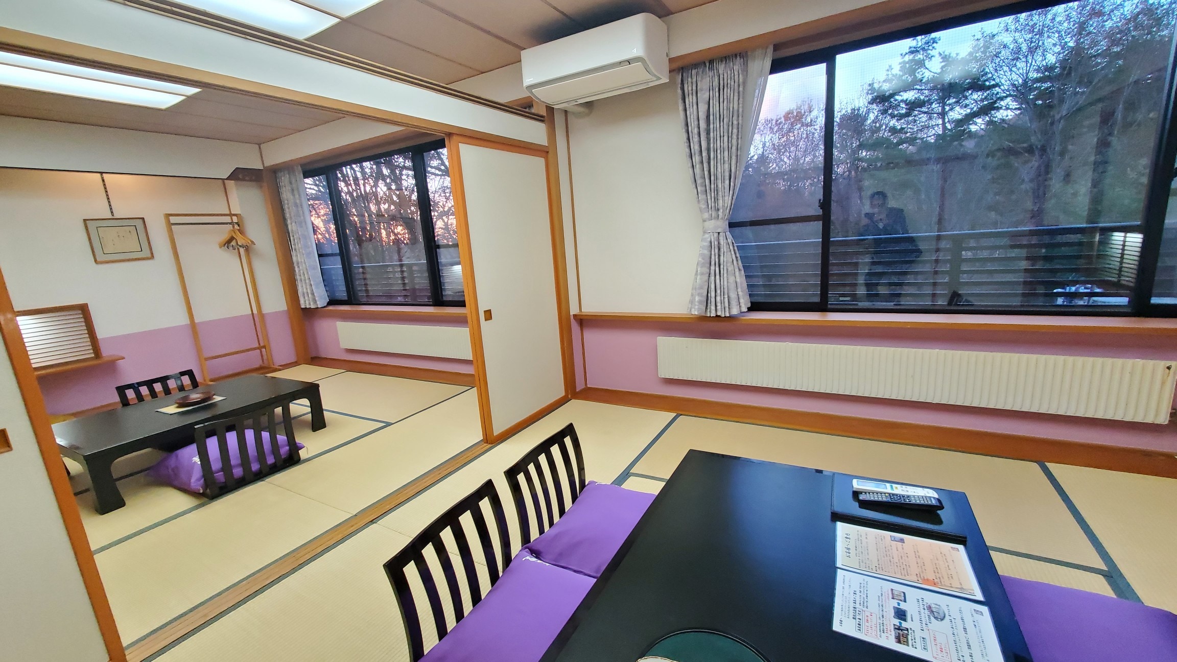 [Kumagayosa Japanese room 8 tatami mats + 8 tatami mats] Can be used by 2 to 7 people.