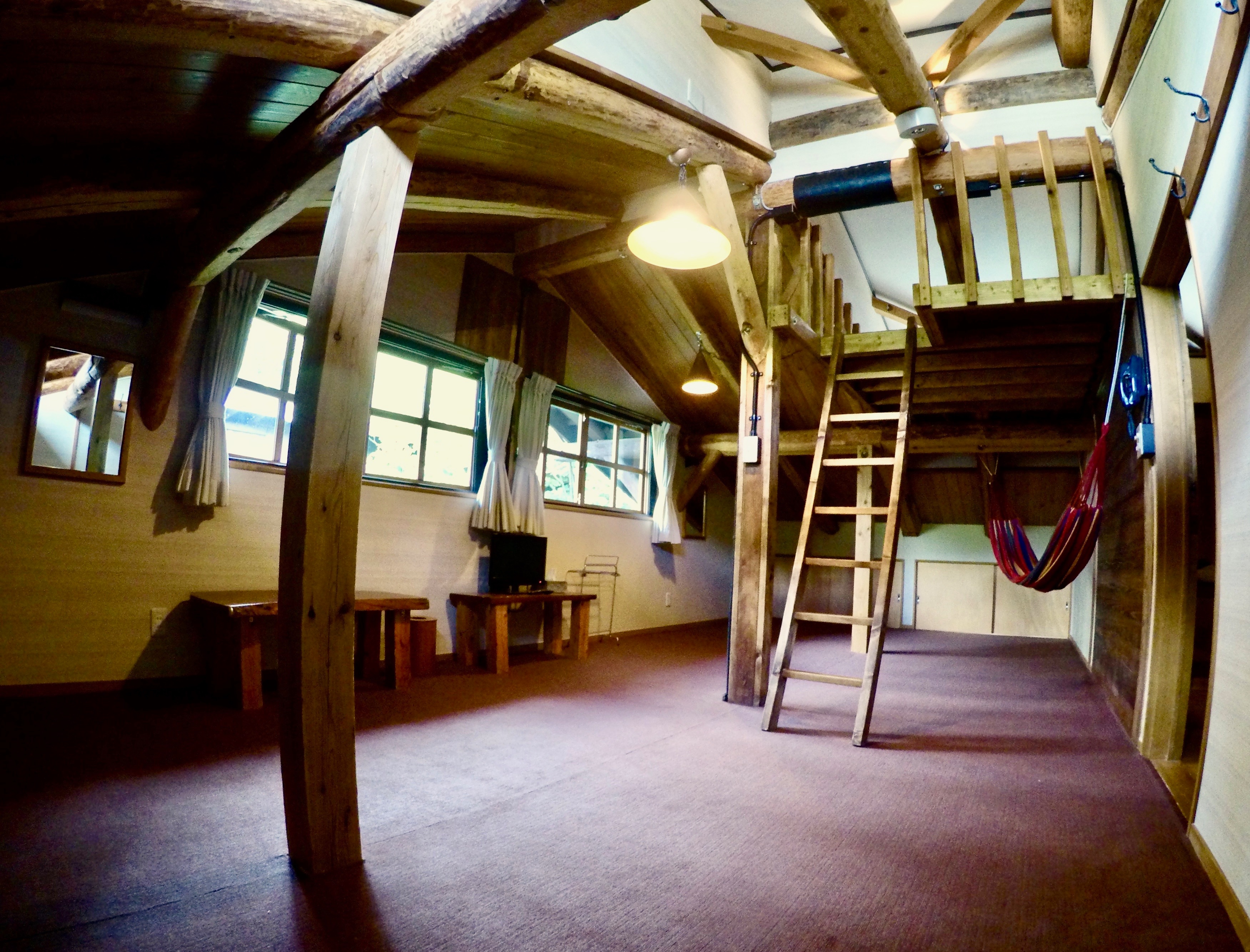 Attic room with loft, 16 tatami mats