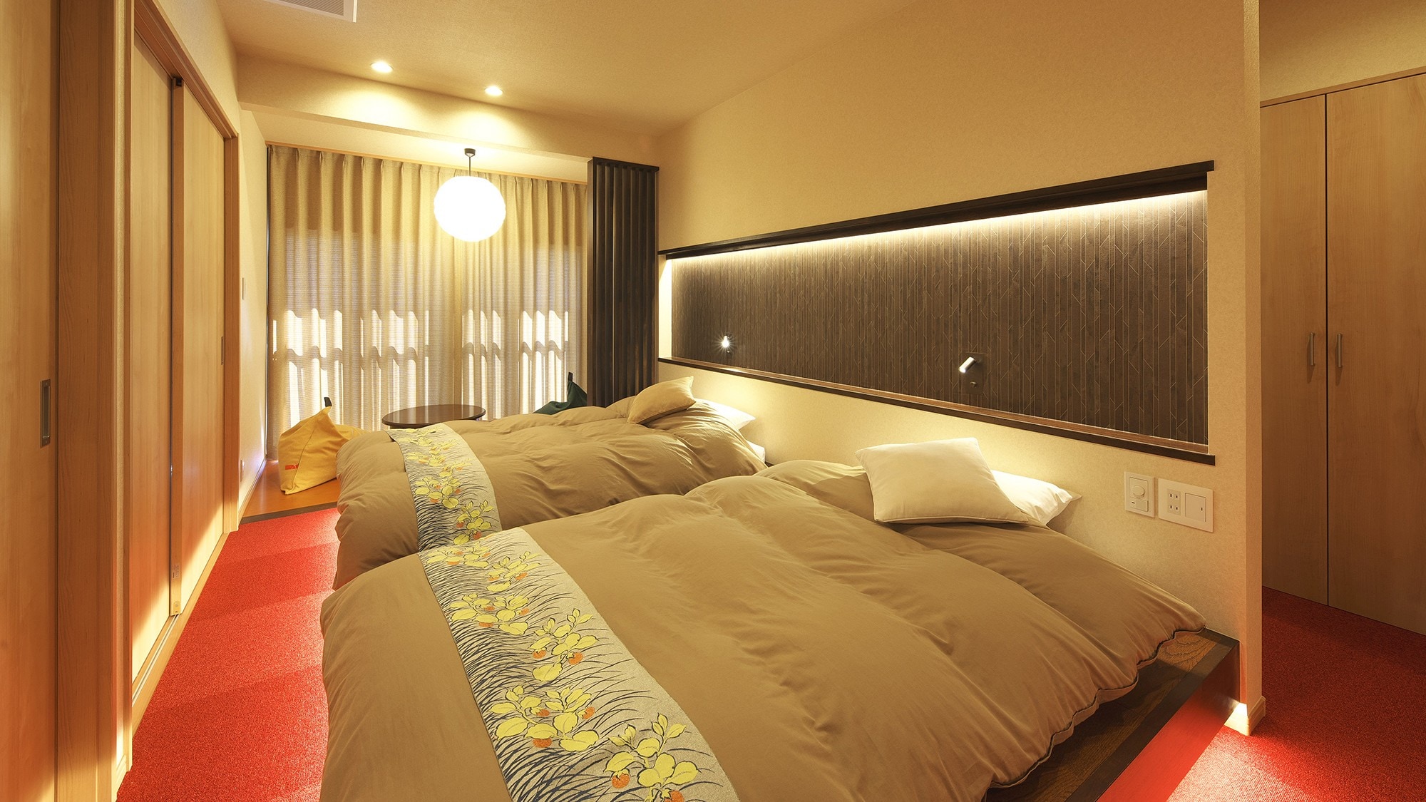 [Room with cypress bath] Unabara bedroom