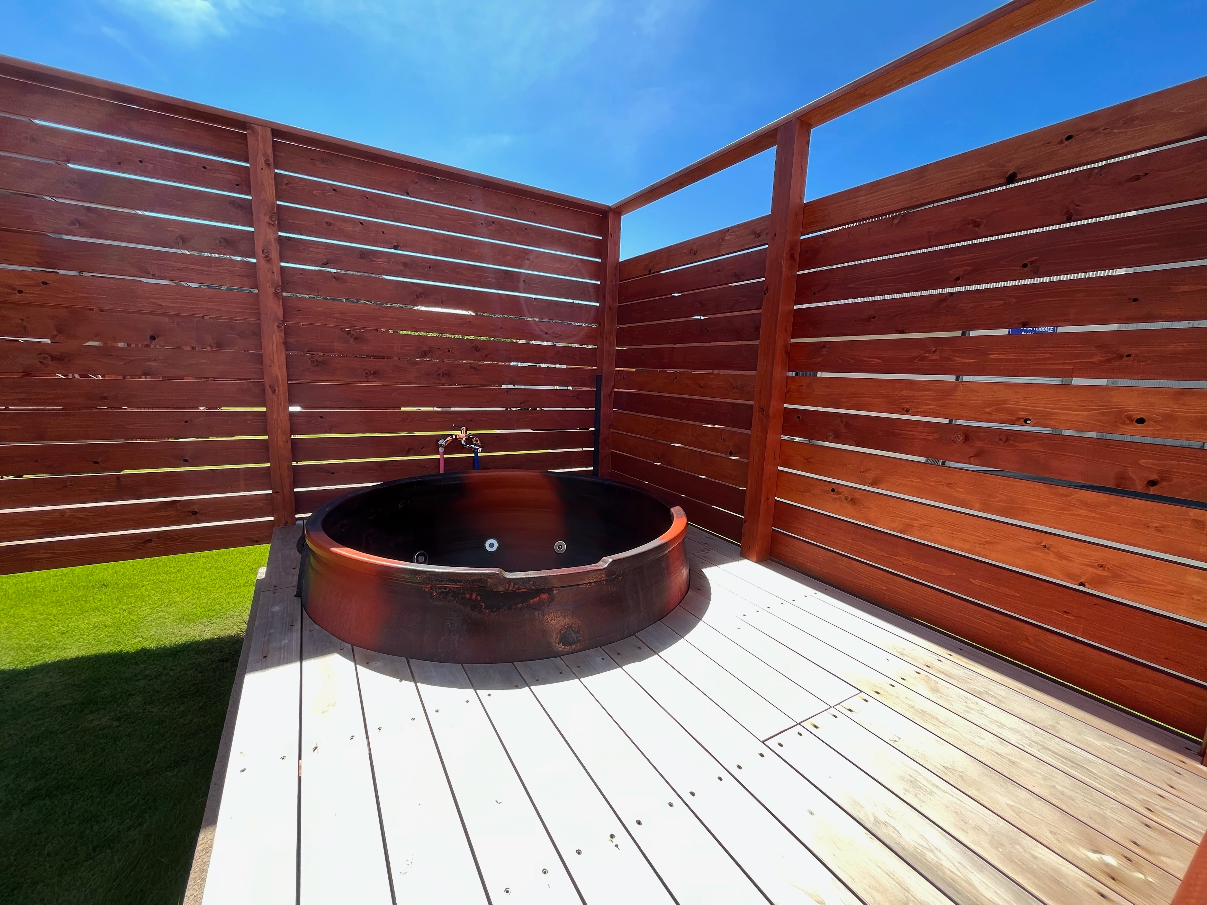 Building A: Open-air bath