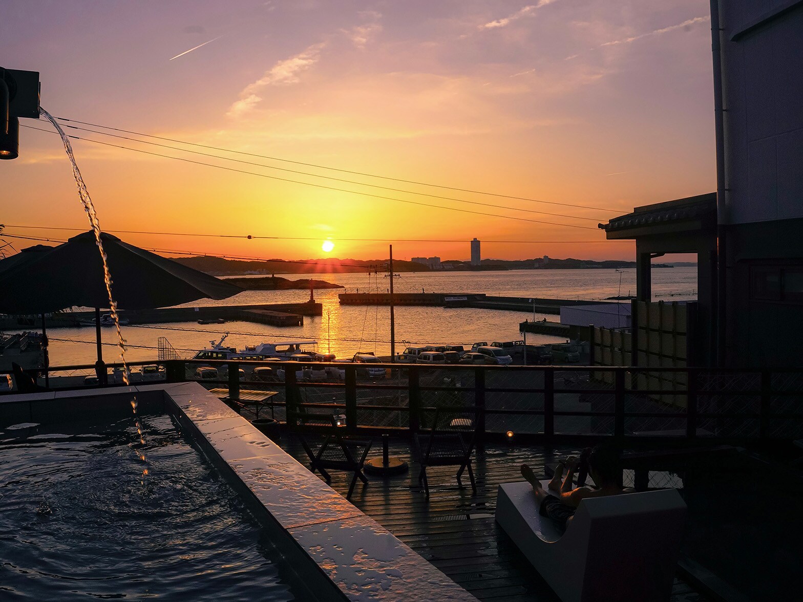 島嶼桑拿：日落時間