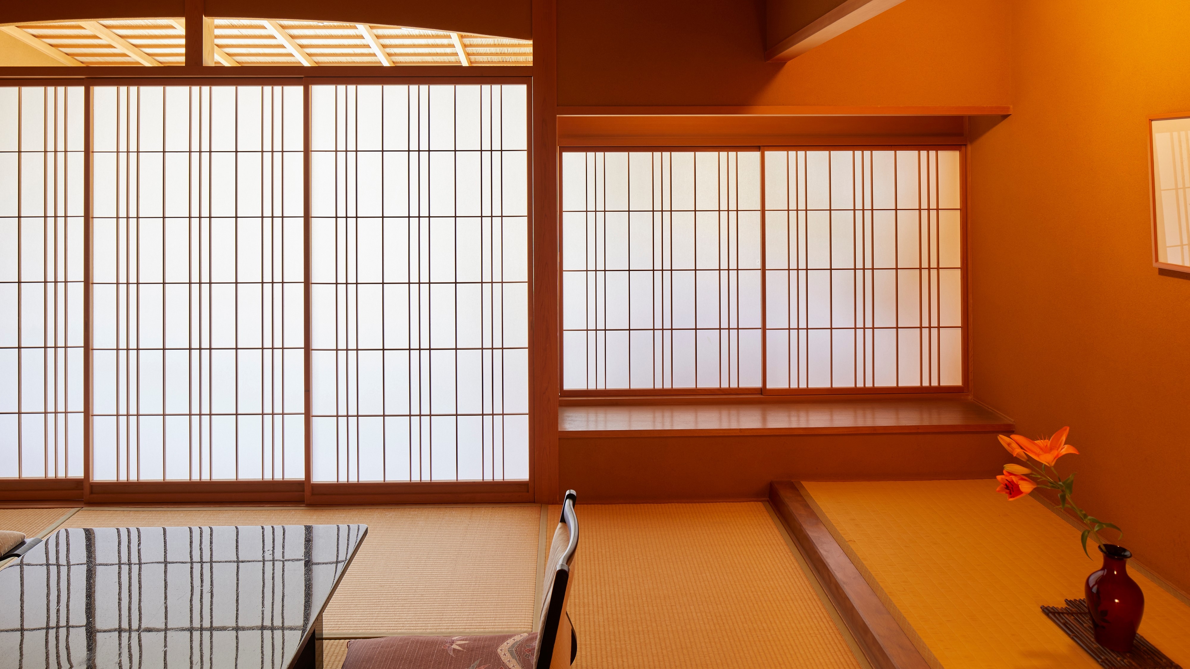 Standard Japanese-style room shoji