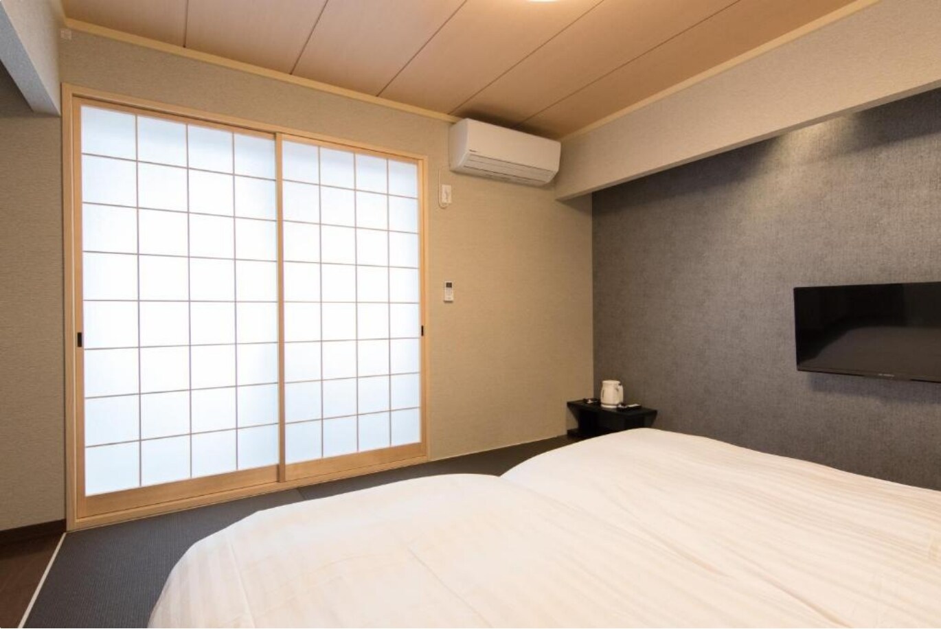Kamar twin bergaya Jepang
