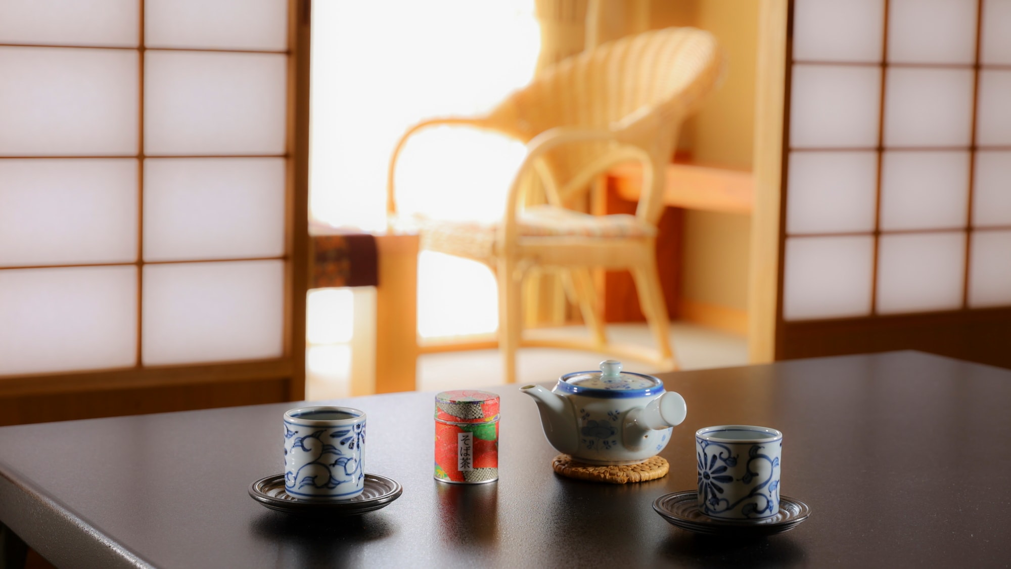Kamar bergaya Jepang murni yang tenang Silakan habiskan waktu Anda dengan perlahan