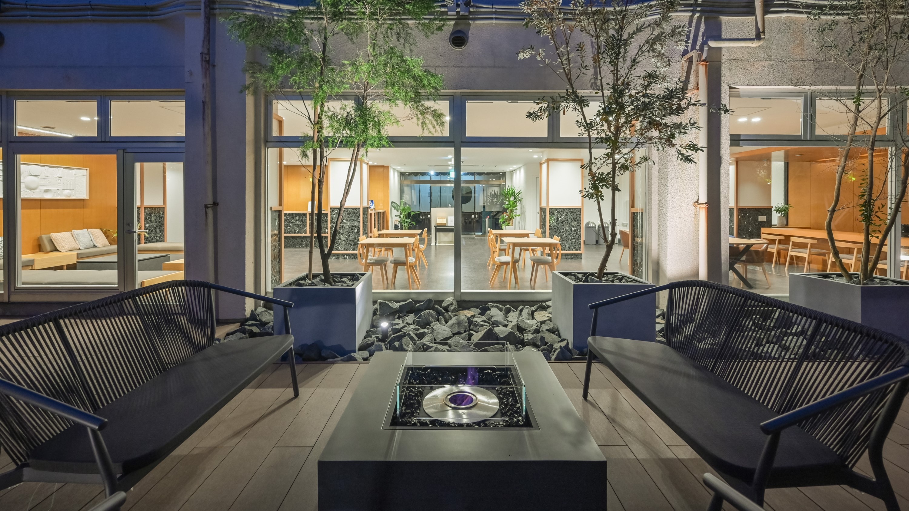 สวนป่าและหิน