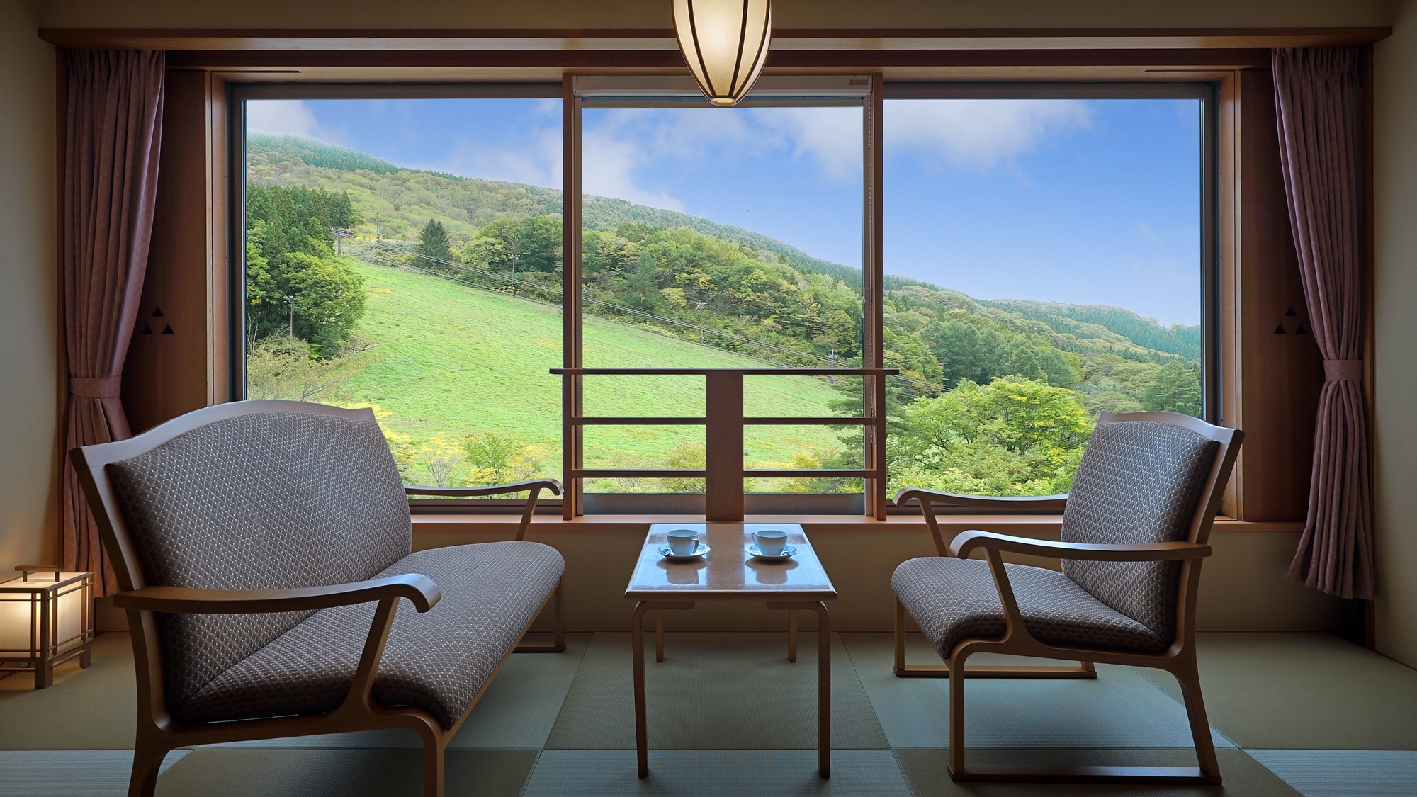 [Ví dụ về phòng kiểu Nhật ở cánh phía Nam]