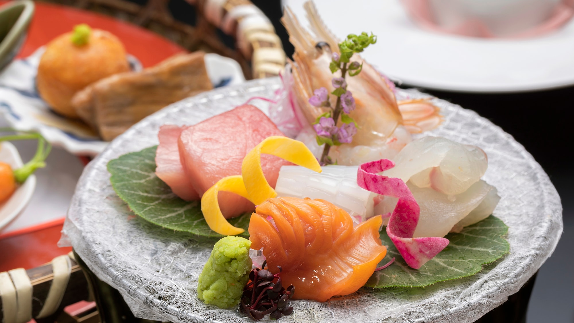 Please enjoy fresh seafood from Sanriku. (Example of dishes)