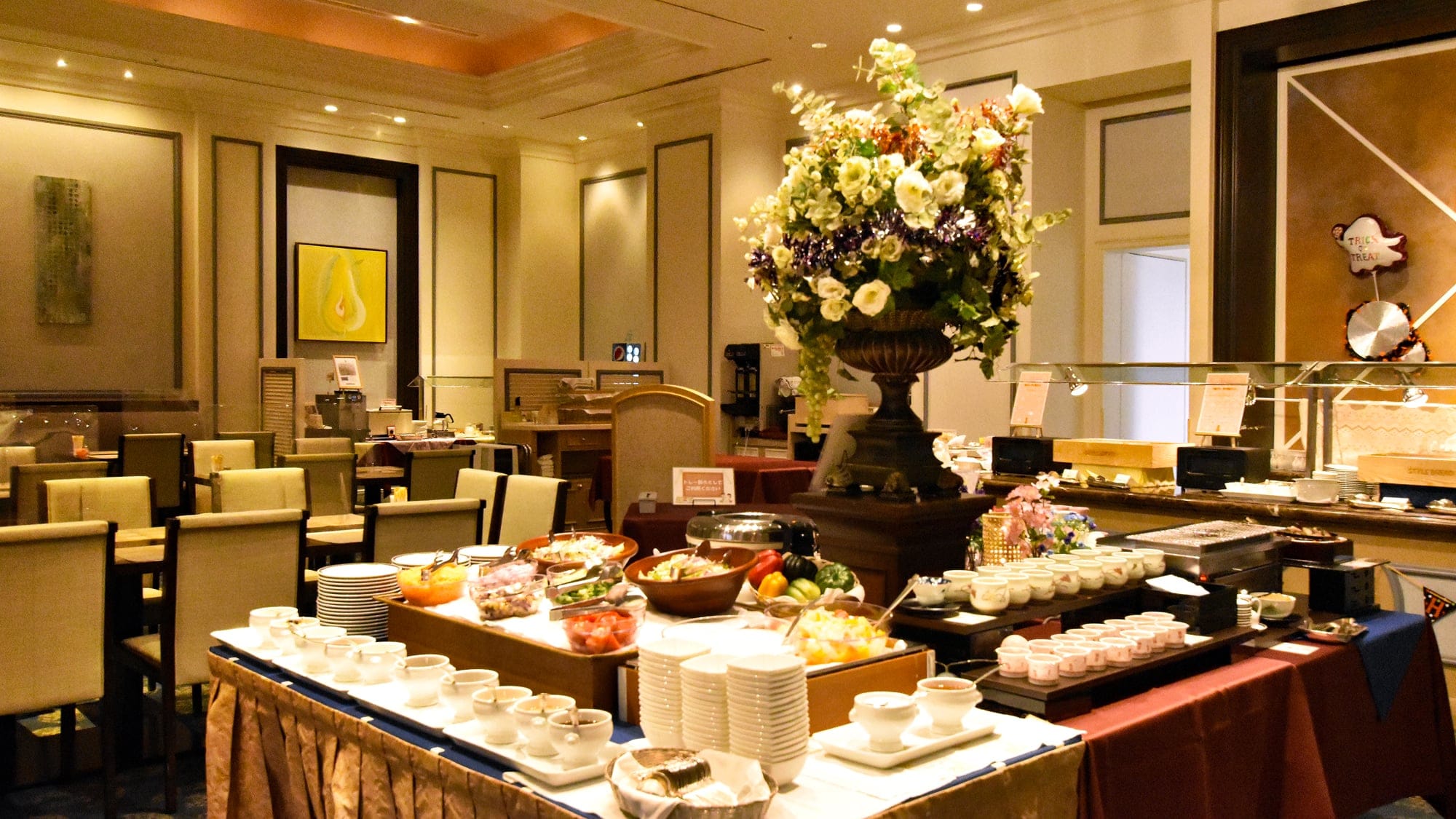 [Breakfast] A morning buffet where you can enjoy Japanese, Western and Chinese cuisine all at once