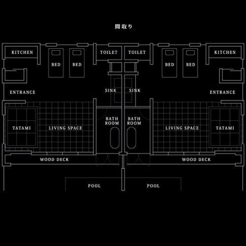 Floor plan of Sesoko Sansui