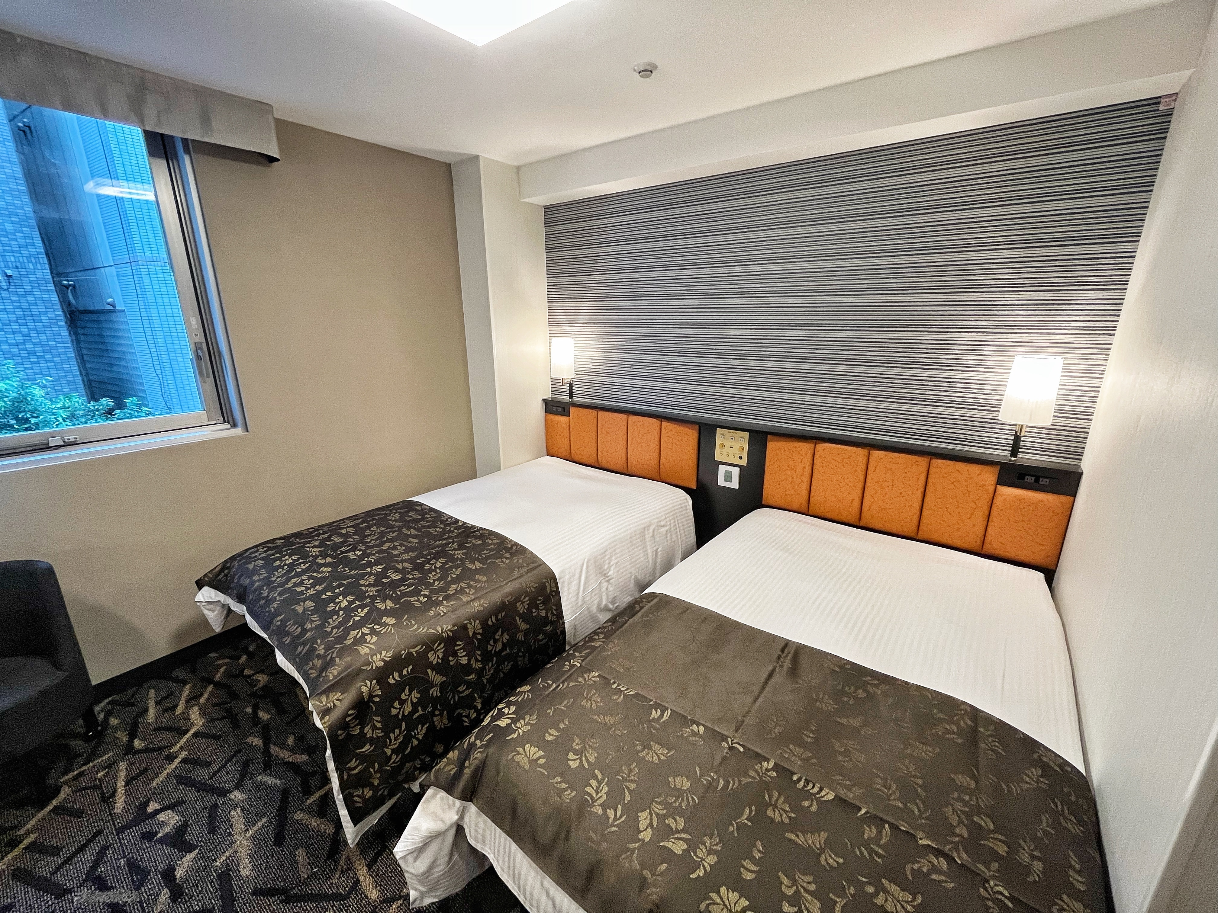 ■Twin room (from 15.3 m²/110 cm wide bed)