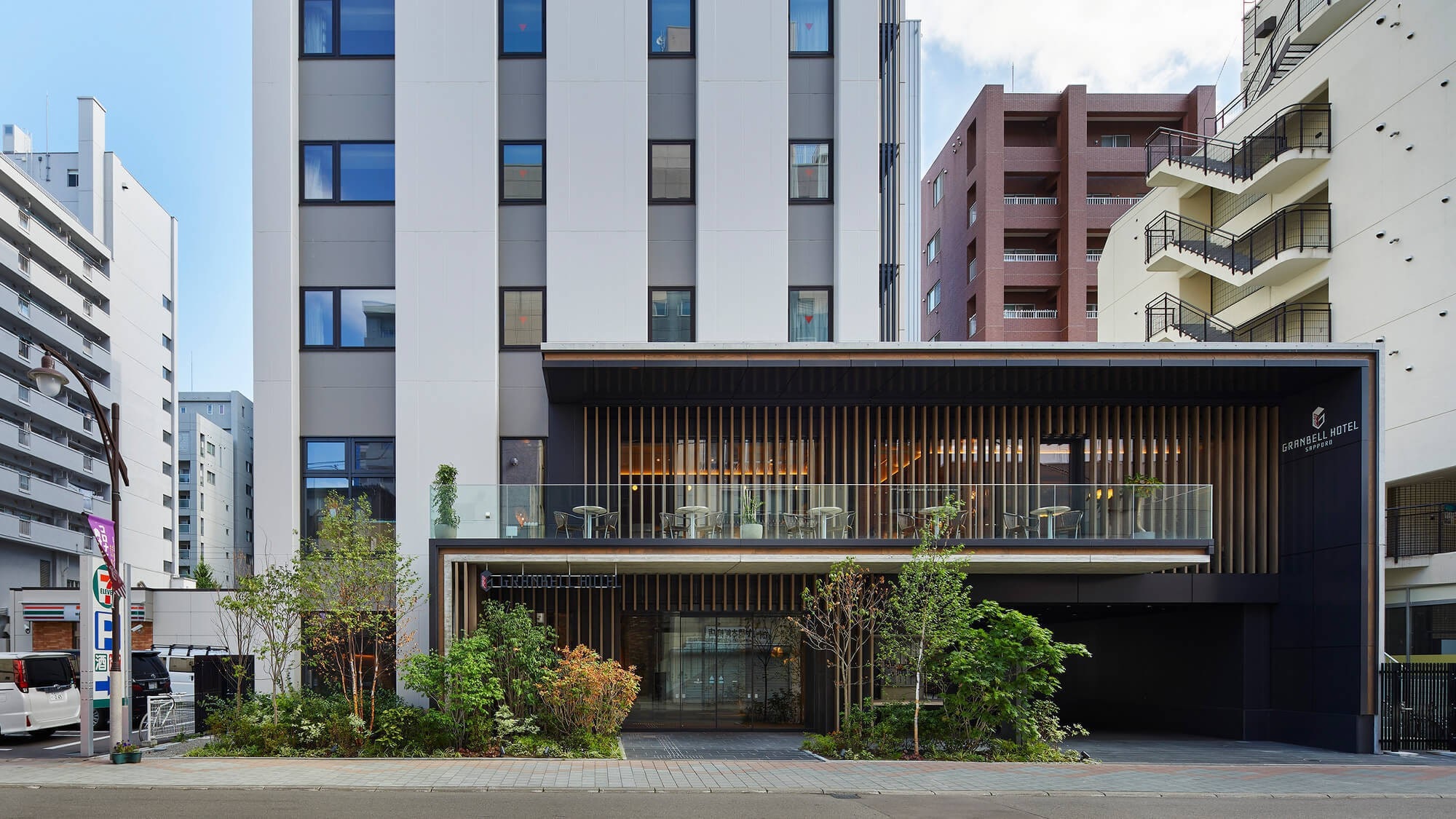 [Exterior] A designer hotel located 8 minutes on foot from Susukino Station