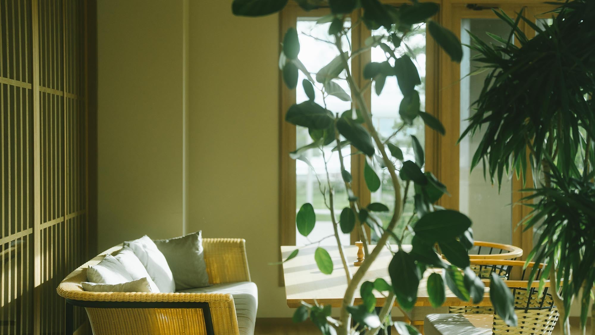 Time to be yourself in a place surrounded by greenery and sunshine.