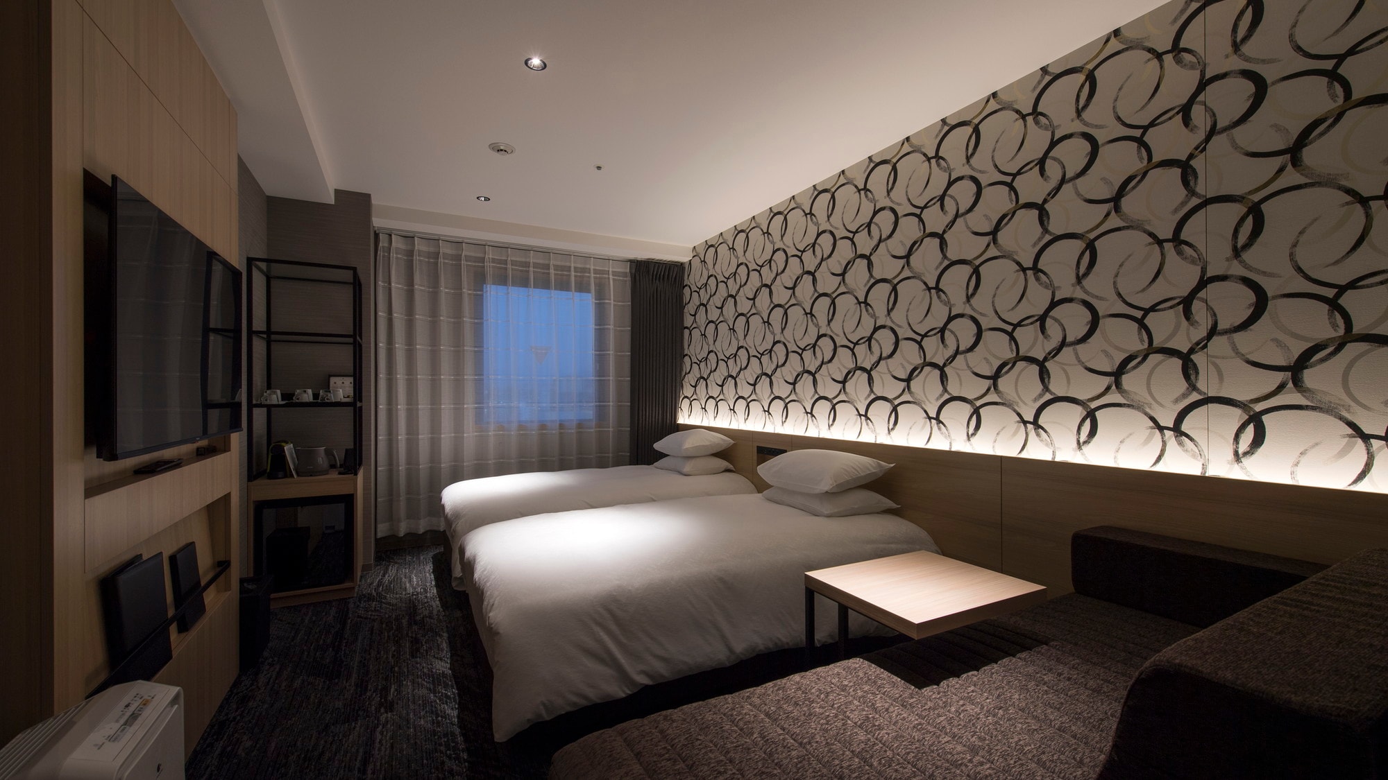 Example of a deluxe twin room