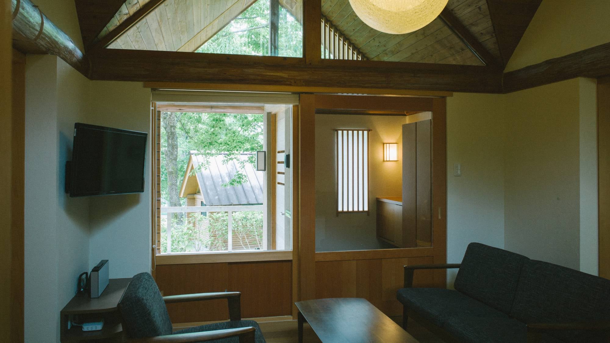 Japanese Villa Room Living Room