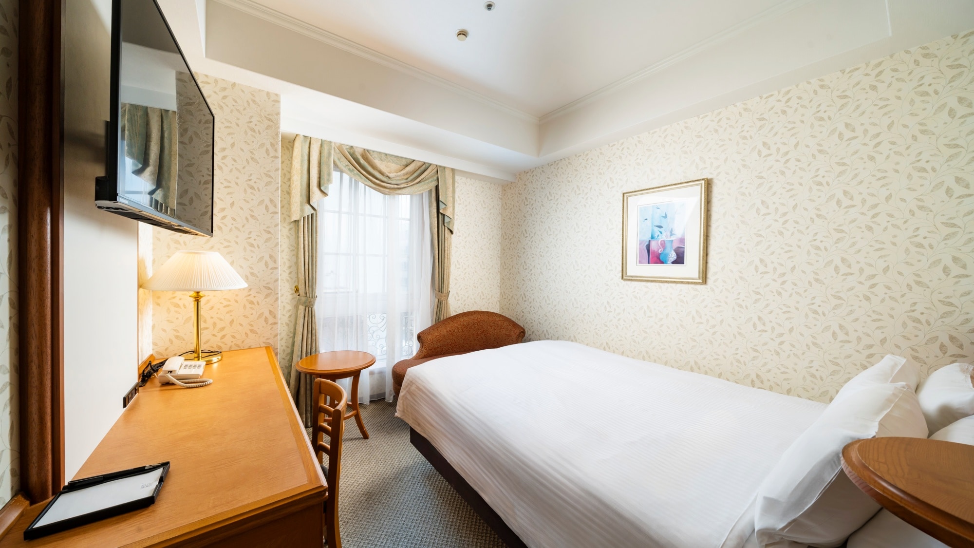 ห้องมาตรฐานเตียงเดี่ยว/เตียงคู่ [ปลอดบุหรี่]