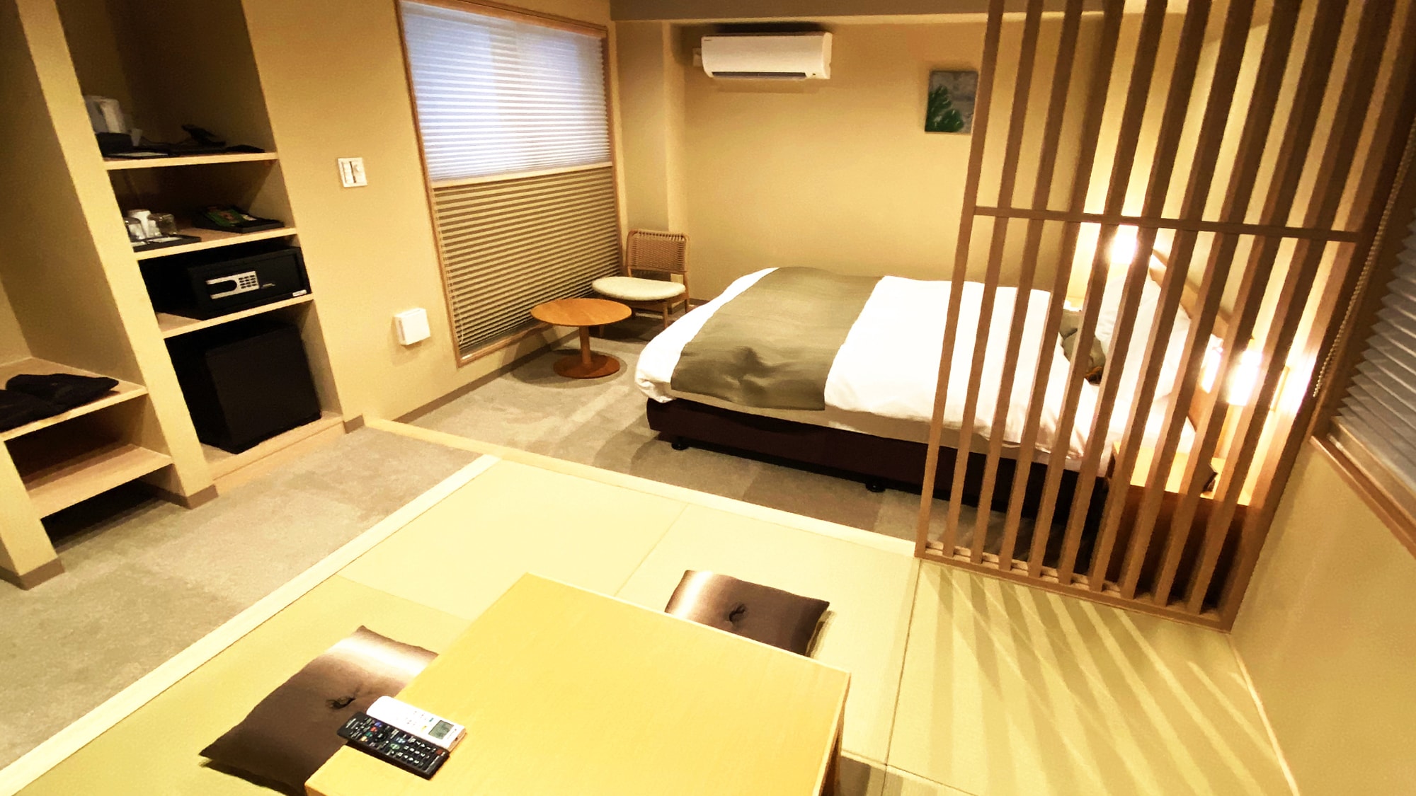 ห้องเตียงควีนไซส์สไตล์ญี่ปุ่น-ตะวันตก เอ