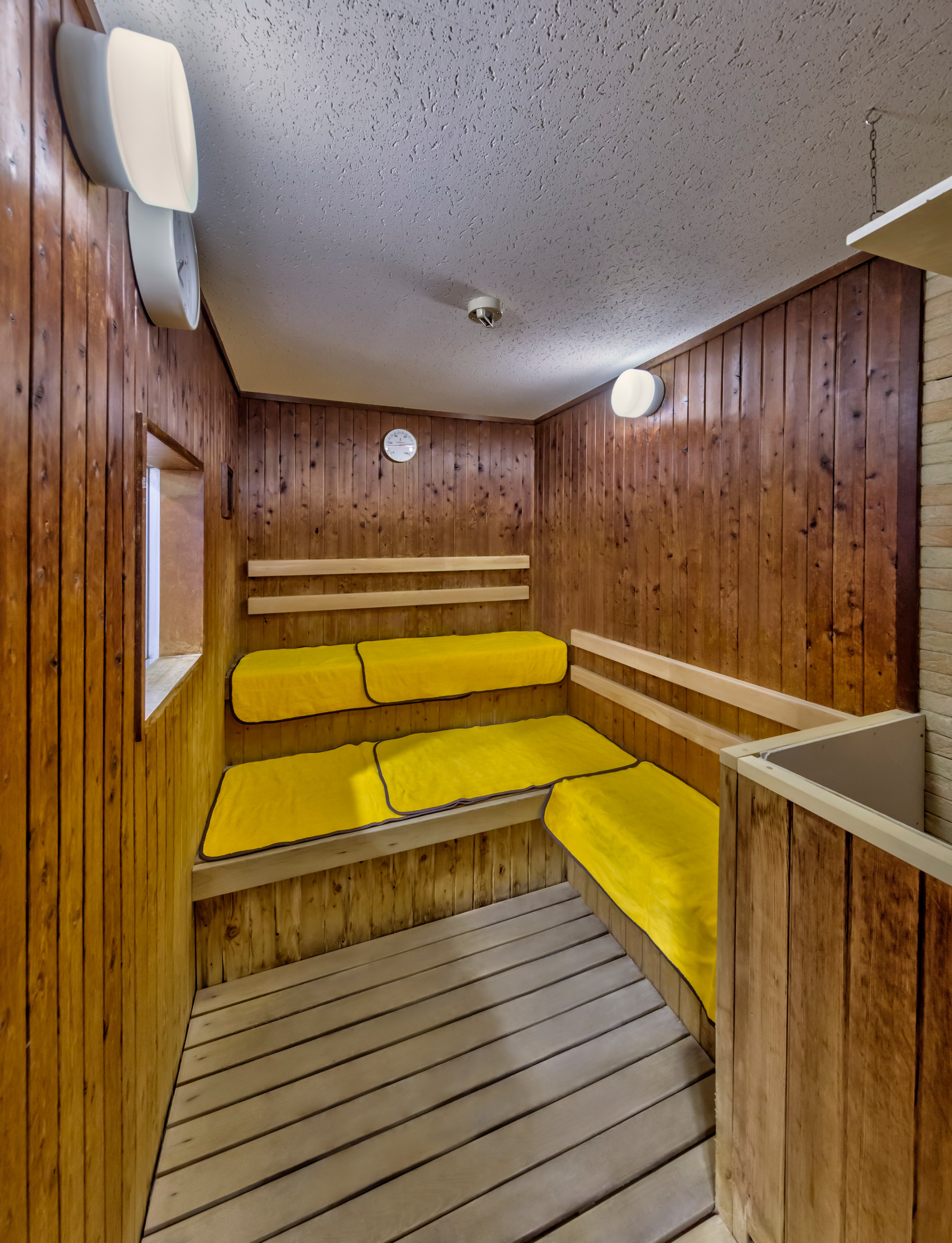 Sauna room (men only)
