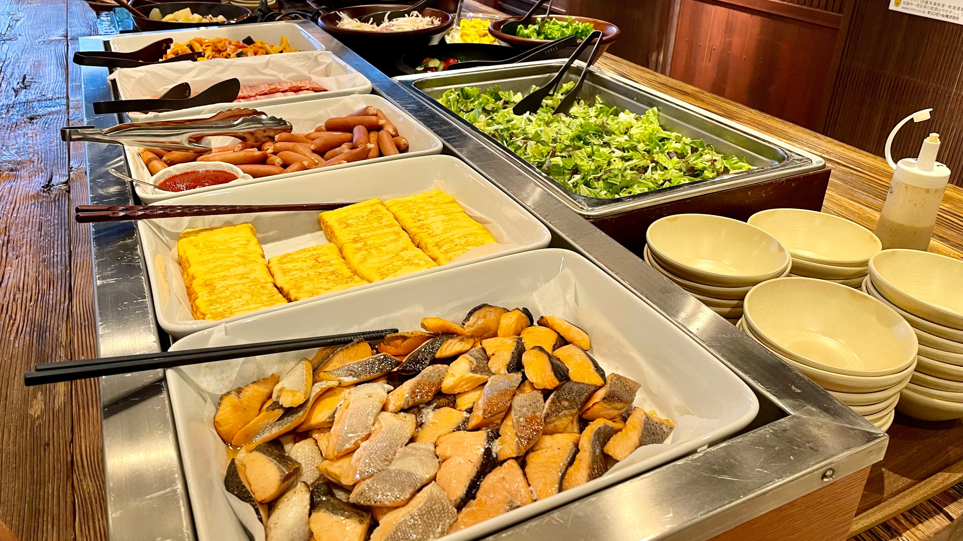 Shunsai Tsutai Breakfast Buffet Example