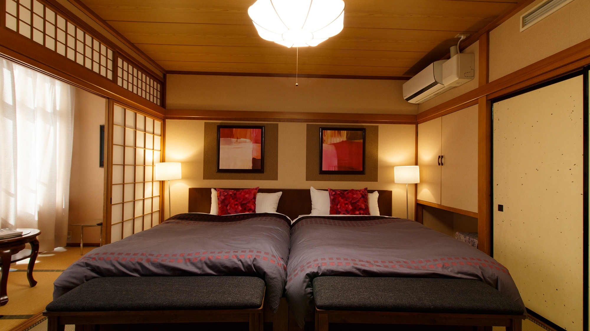 Tempat Tidur Modern & minus Mu [Tipe Kembar Hollywood]