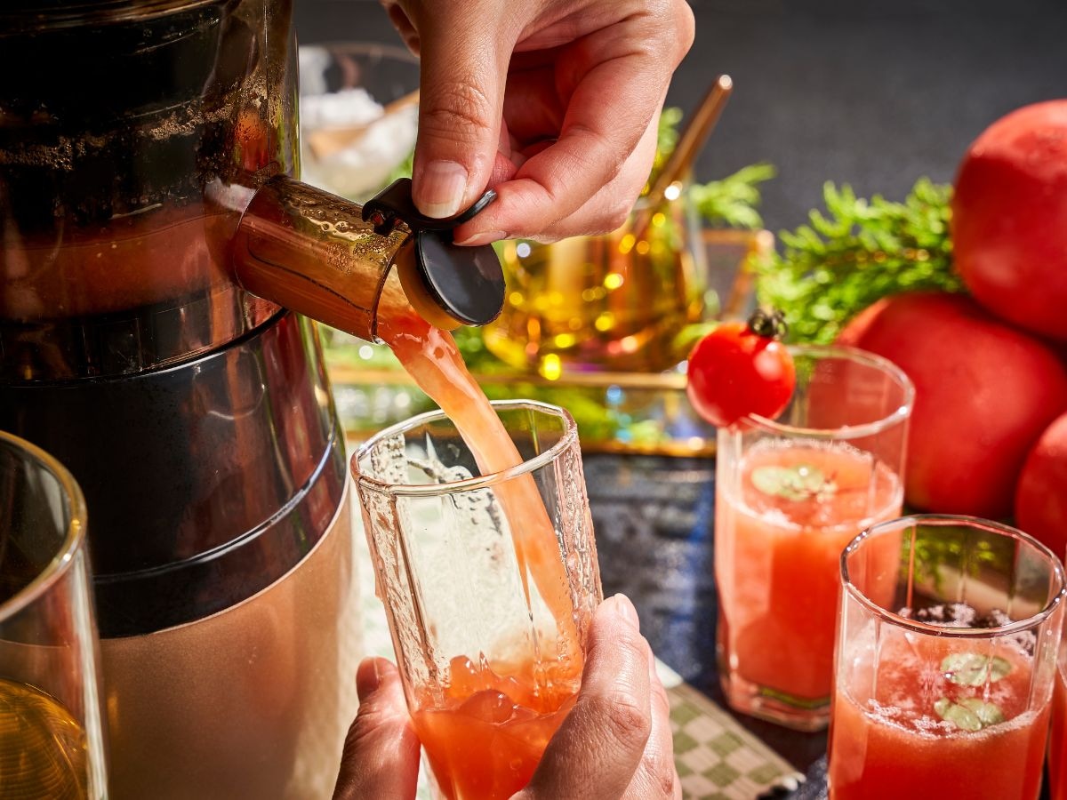 [Breakfast example] Chilled tomato juice [bonito stock]