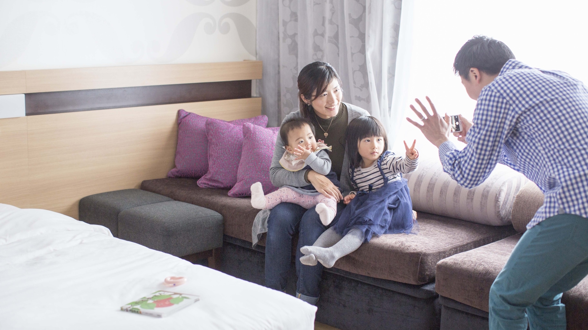 Family-friendly Edmont East Wing Family 37㎡ (up to 5 people)