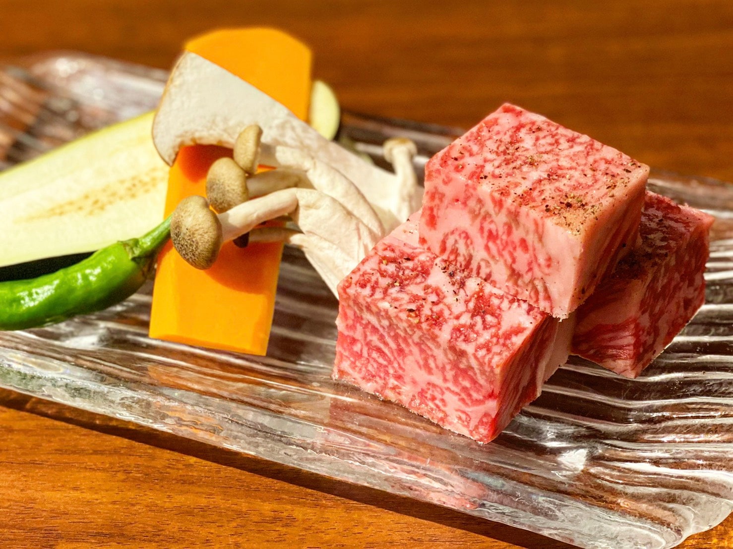 Sendai beef porcelain