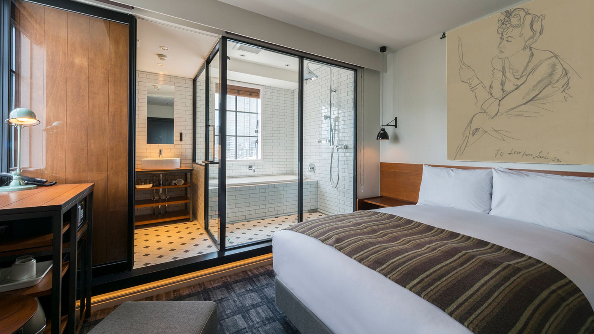 Superior Double (17.56㎡) Bed width 138cm