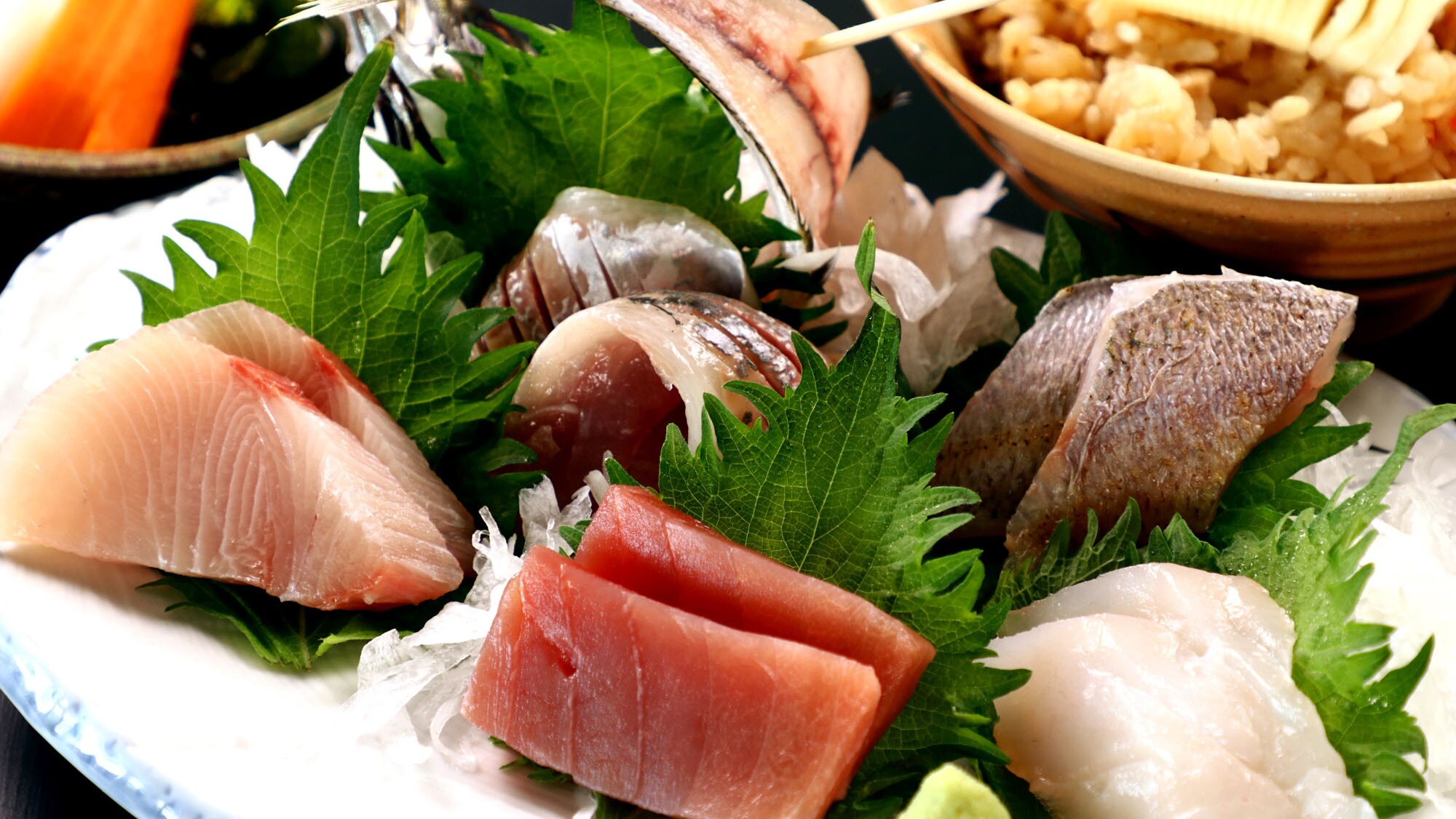 Cuisine◆Assortment of five kinds of fresh seafood! *