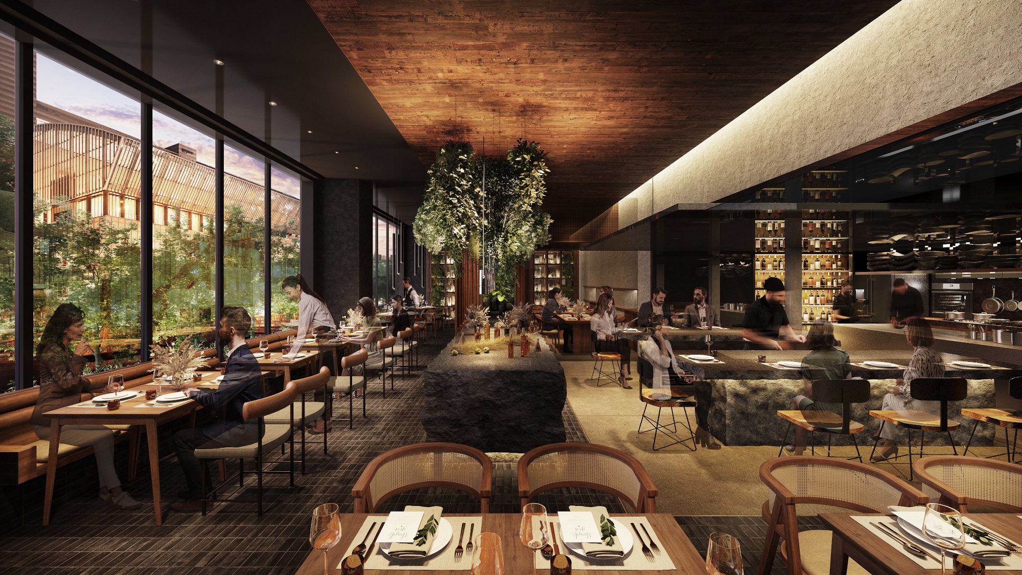 Restoran lantai 2 hotel *Foto hanya untuk tujuan ilustrasi