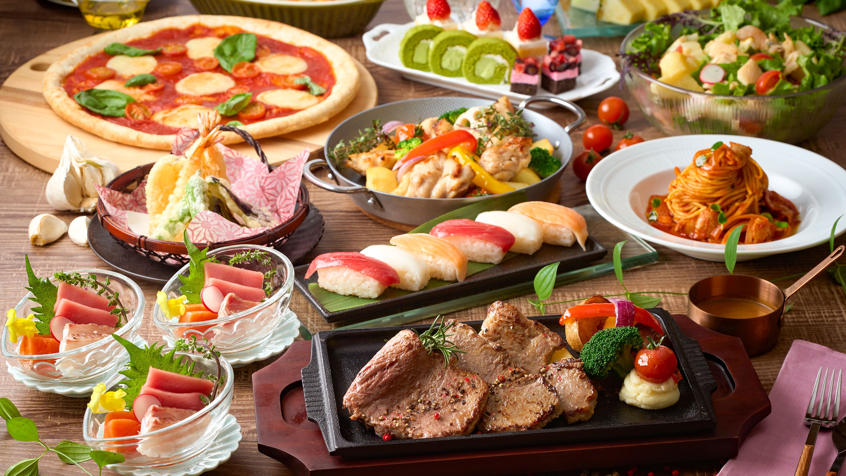 Dinner: Creative buffet *Image