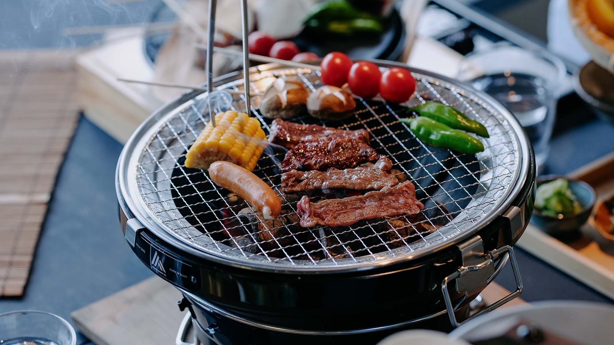 [Dinner] Premium mountain charcoal grilled set