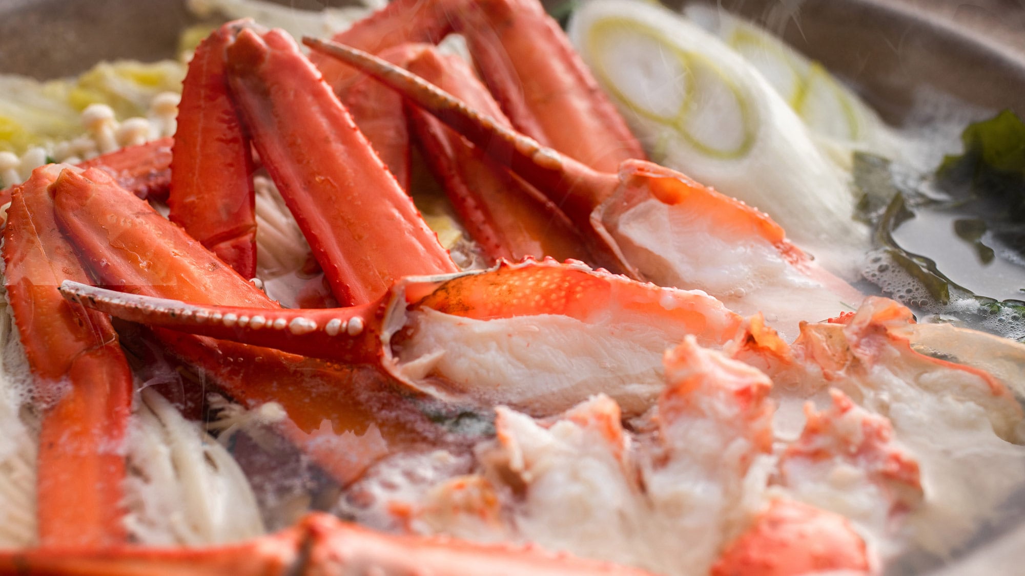 Kasumi crab (red snow crab) hotpot
