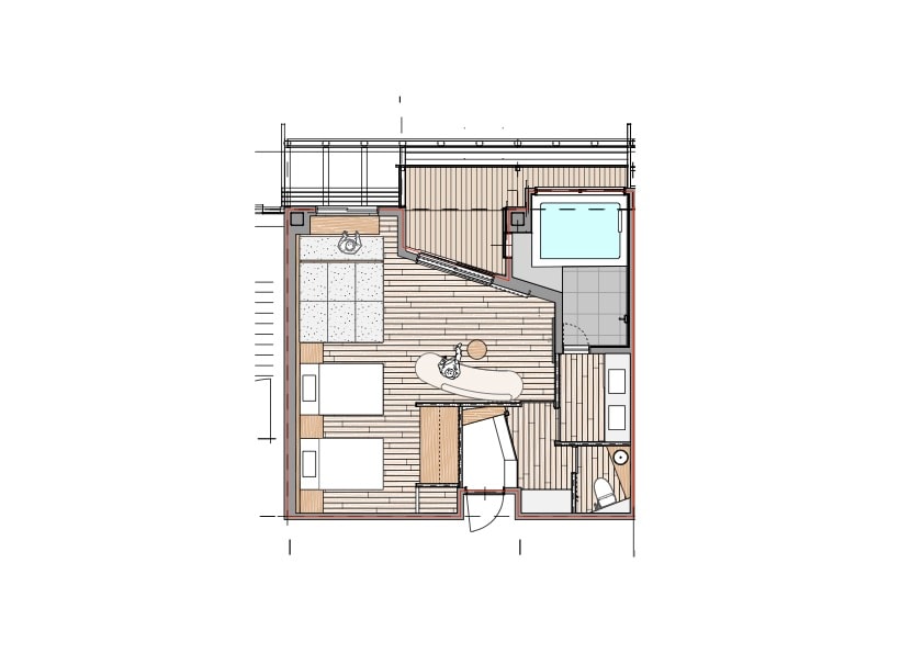 Plan of Hinochibo