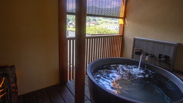 Special room (Western-style room) open-air bath