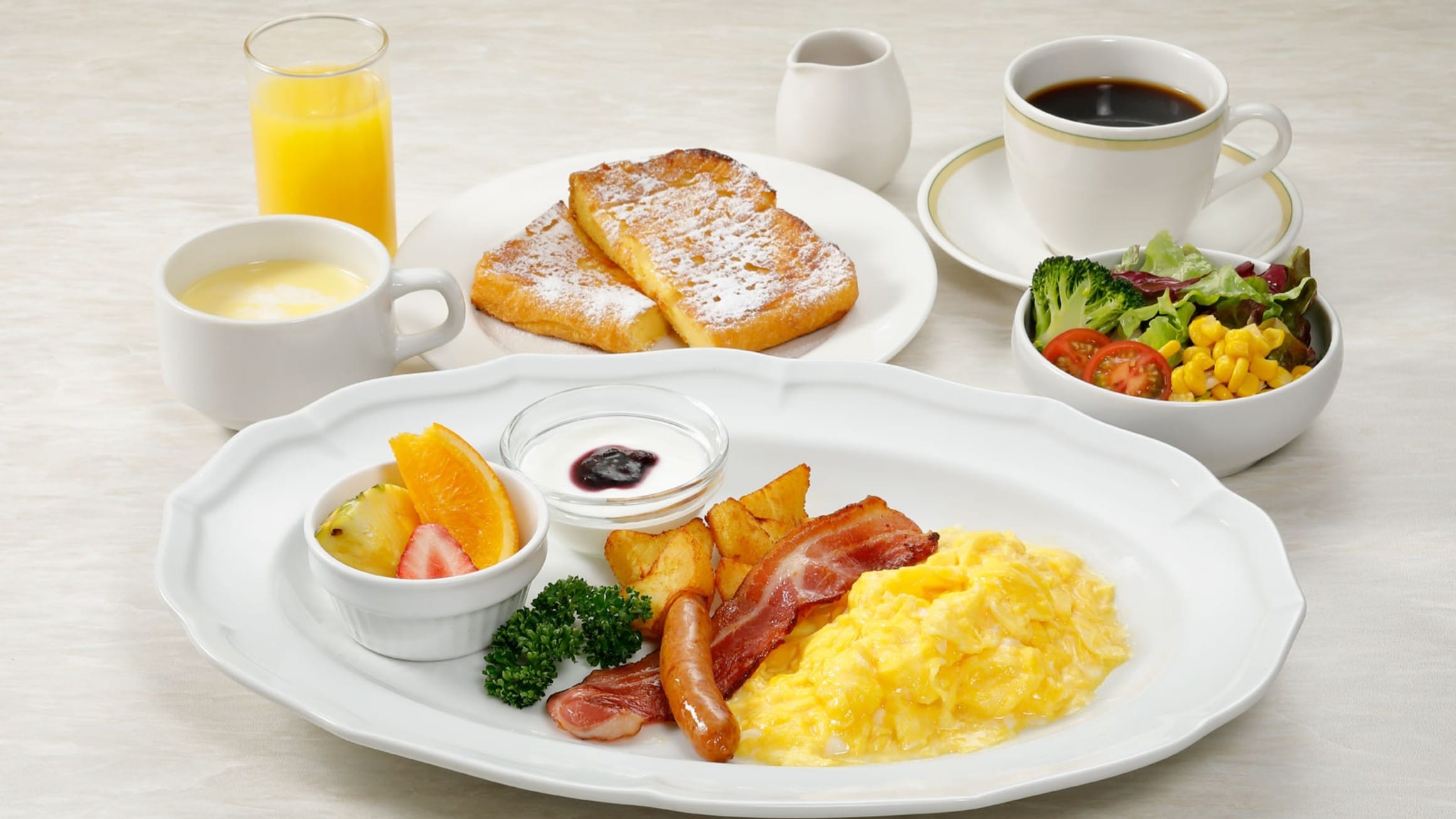 Western-style breakfast